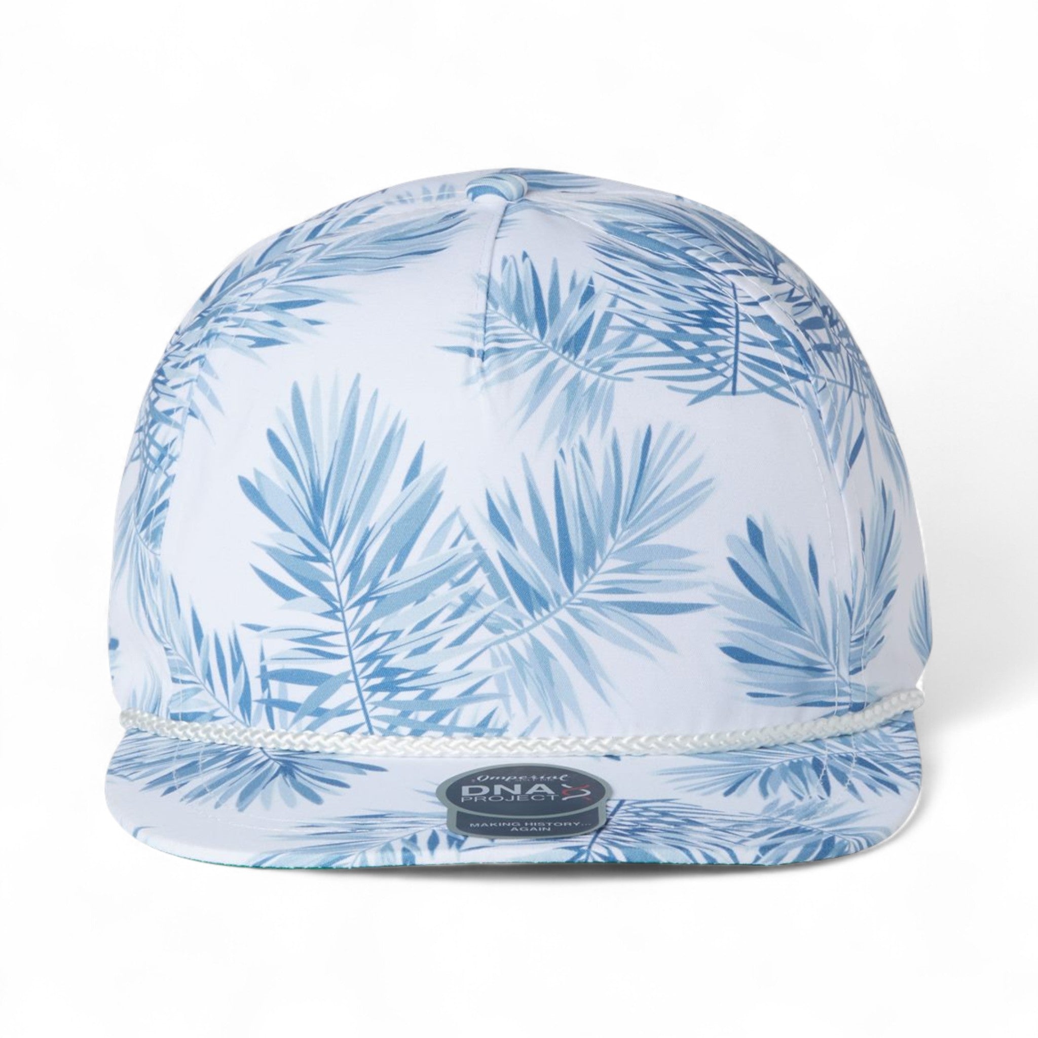 Front view of Imperial DNA010 custom hat in floral mist