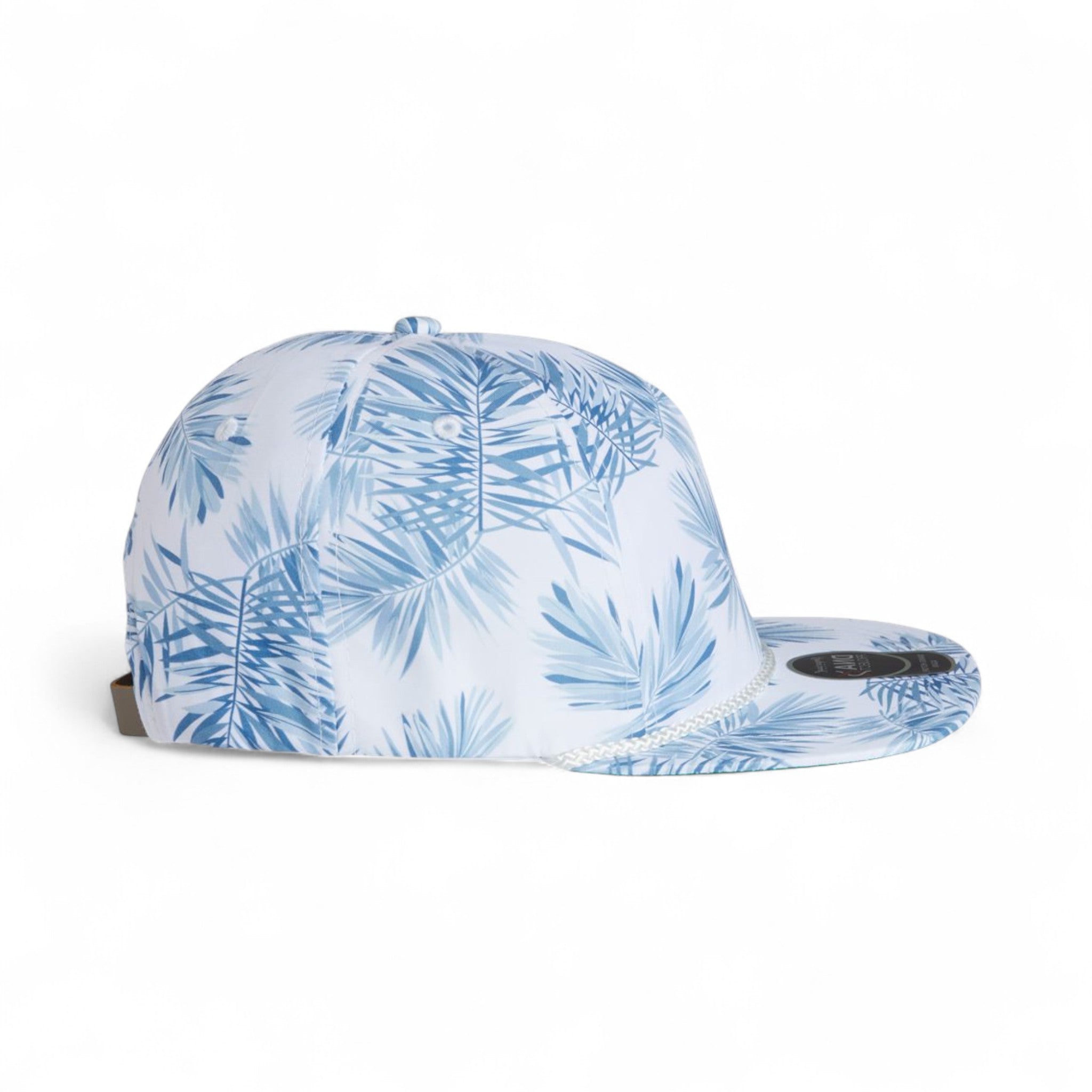 Right side view of Imperial DNA010 custom hat in floral mist