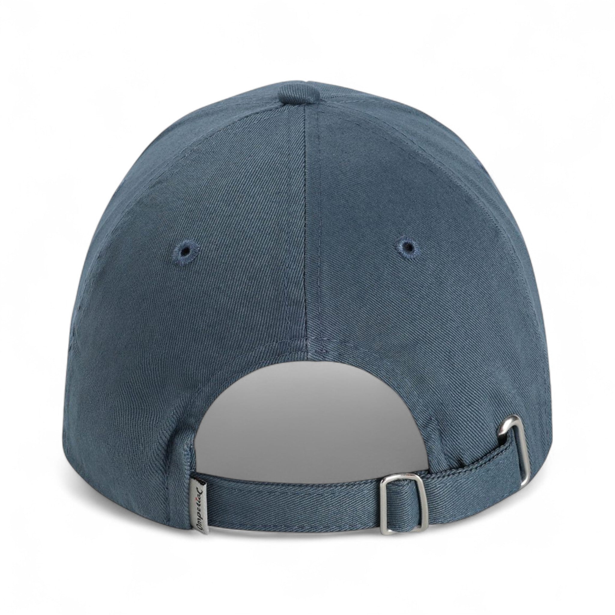 Back view of Imperial X210B custom hat in breaker blue
