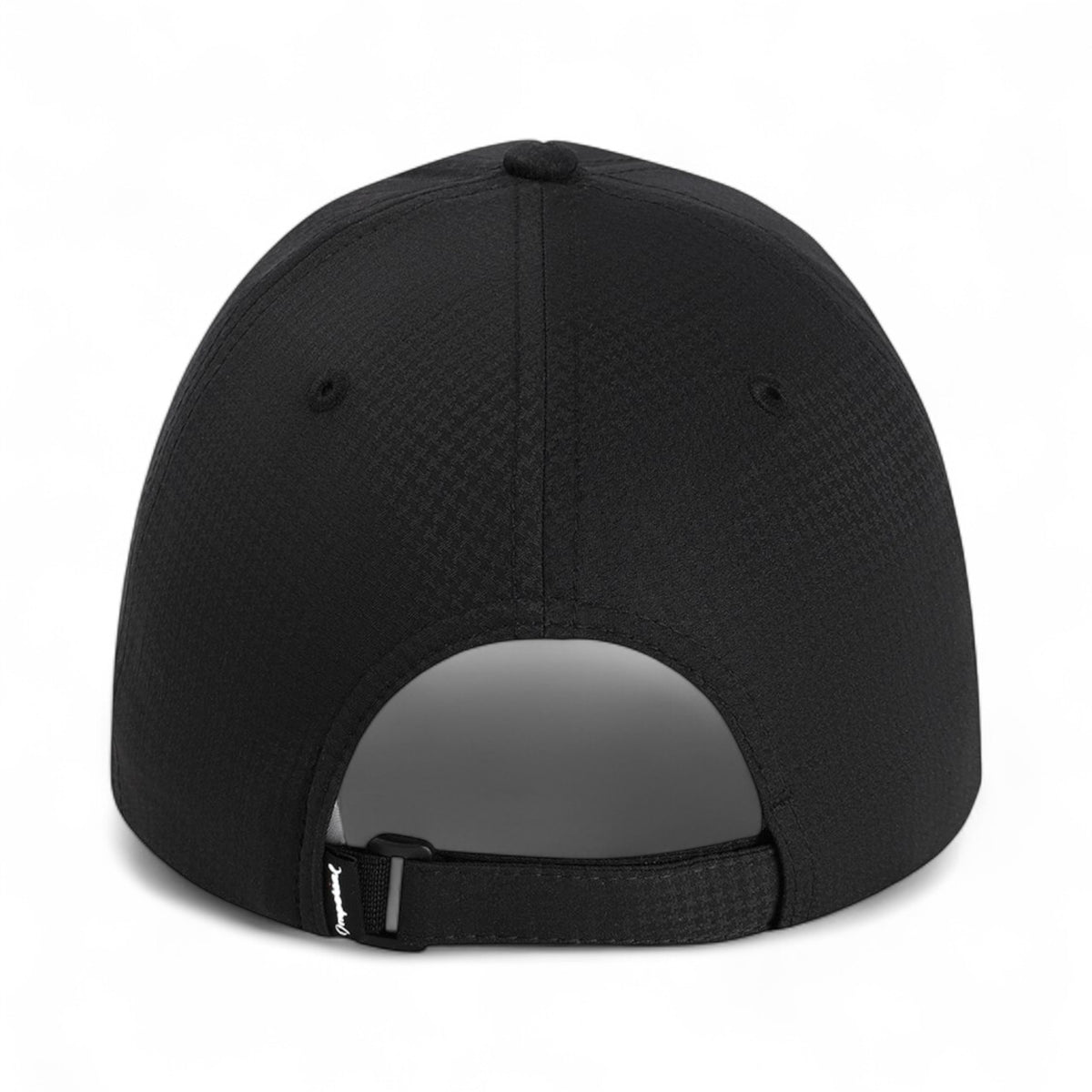 Back view of Imperial X210X custom hat in black