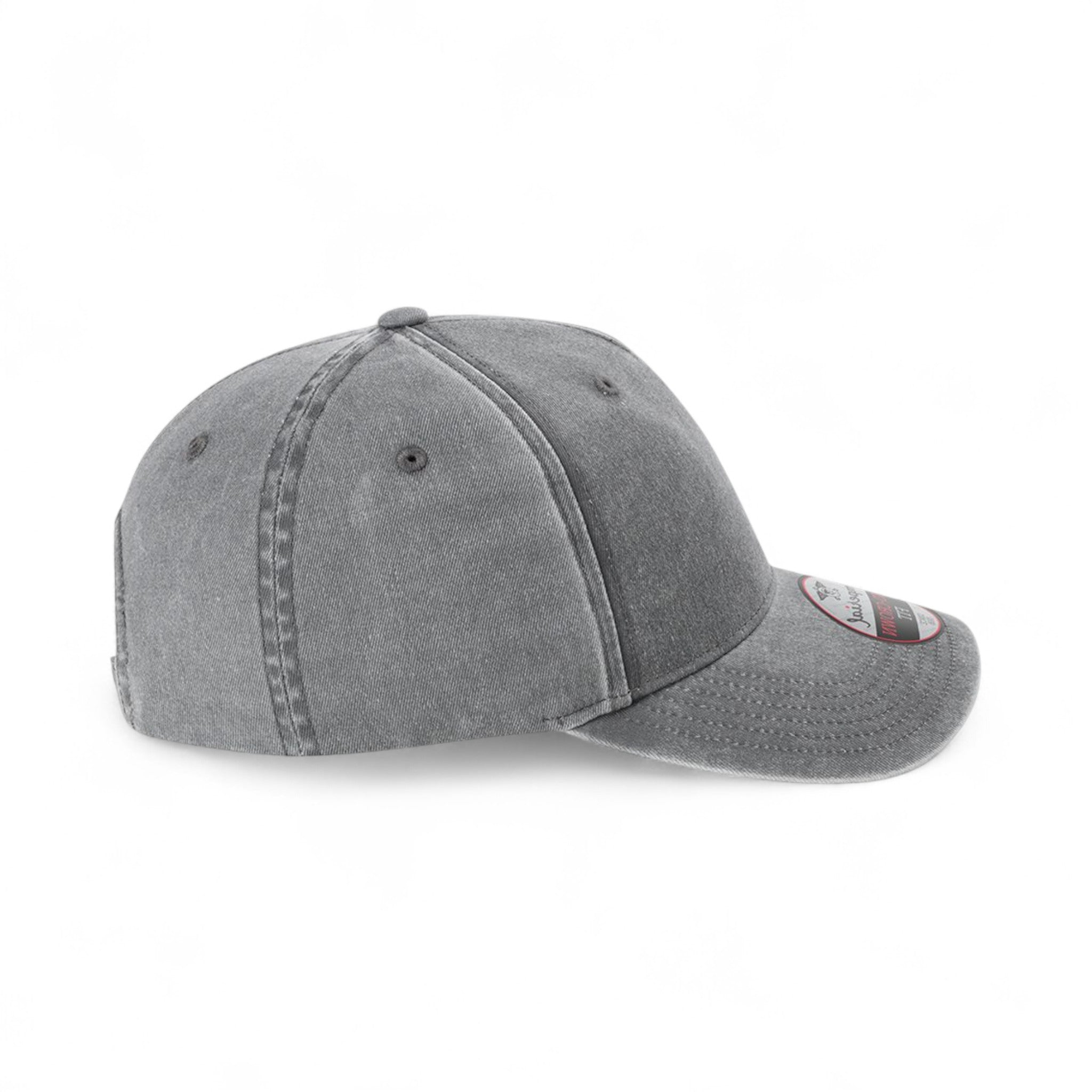 Right side view of Imperial X240 custom hat in charcoal