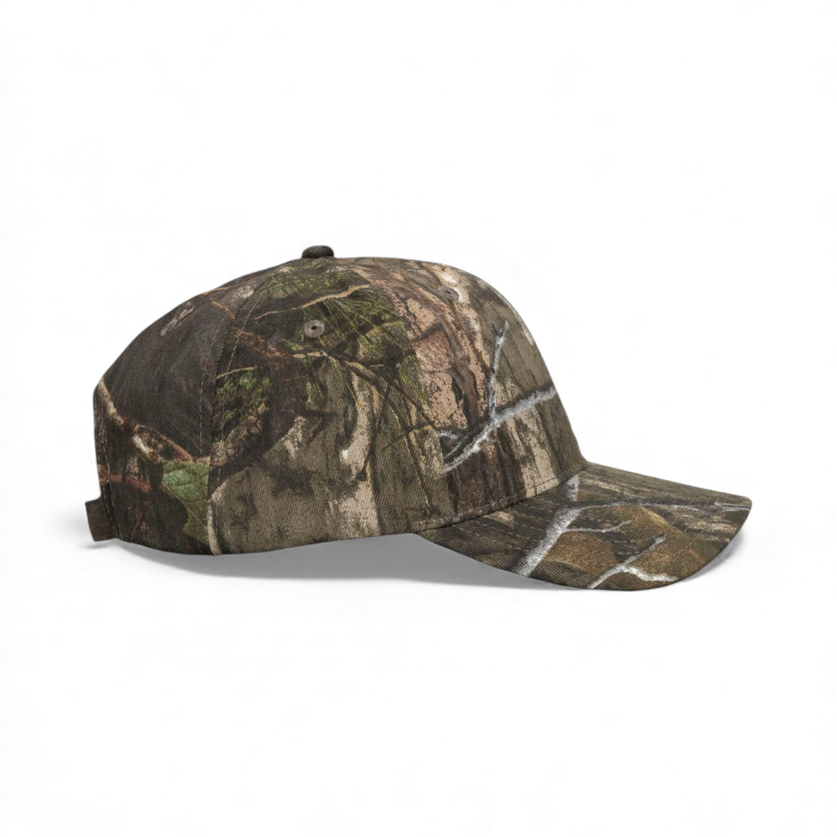 Right side view of Kati LC10 custom hat in country dna