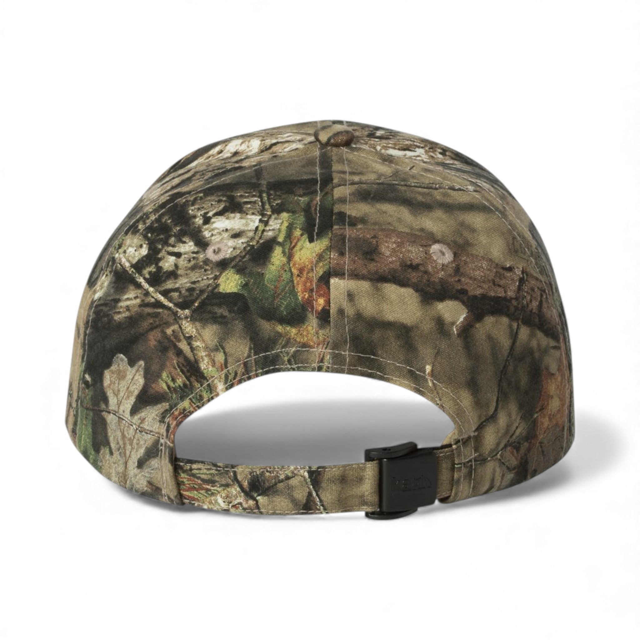 Back view of Kati LC10 custom hat in mossy oak country