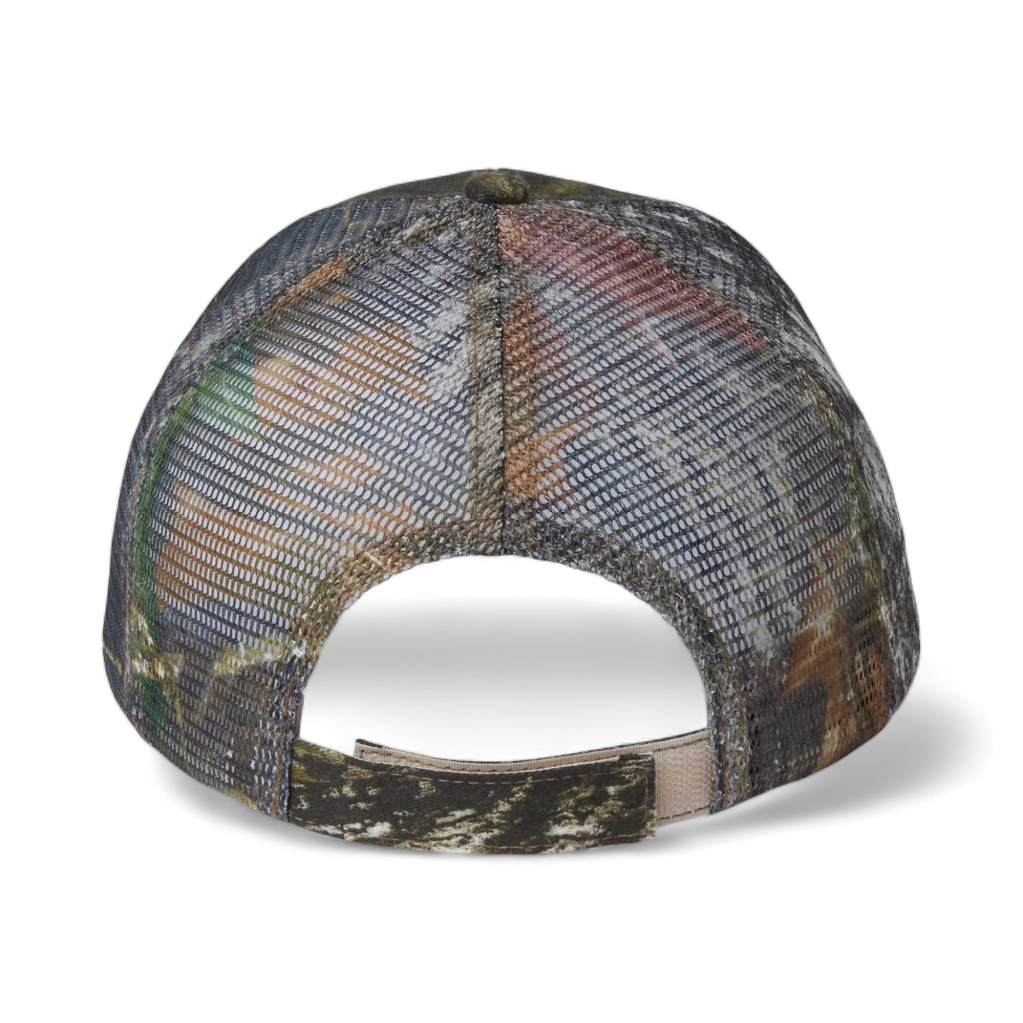 Back view of Kati LC5M custom hat in breakup and breakup