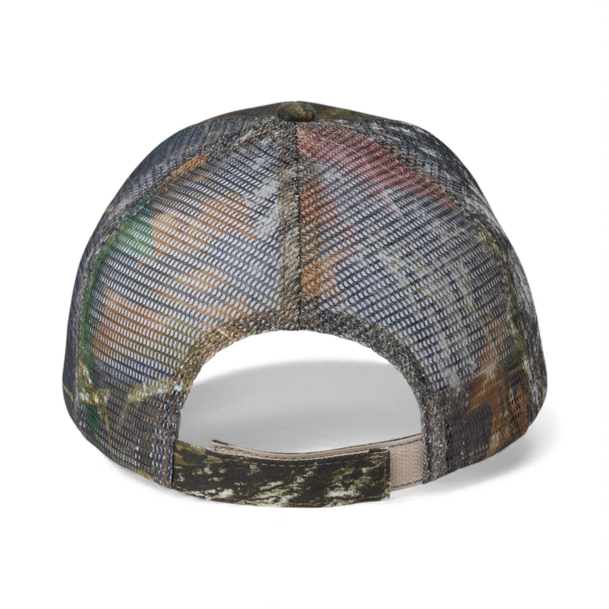 Back view of Kati LC5M custom hat in breakup and breakup