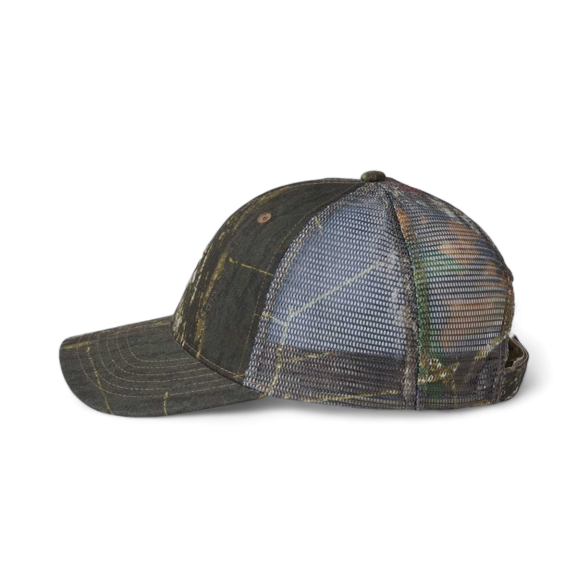 Side view of Kati LC5M custom hat in breakup and breakup