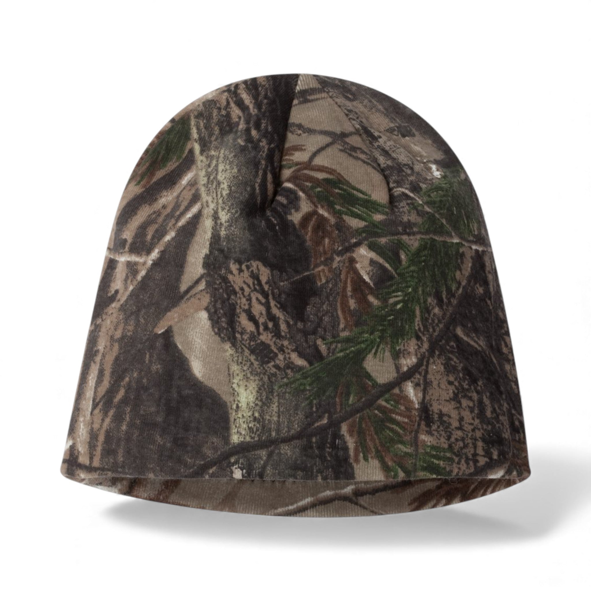Back view of Kati LCB08 custom hat in realtree all purpose