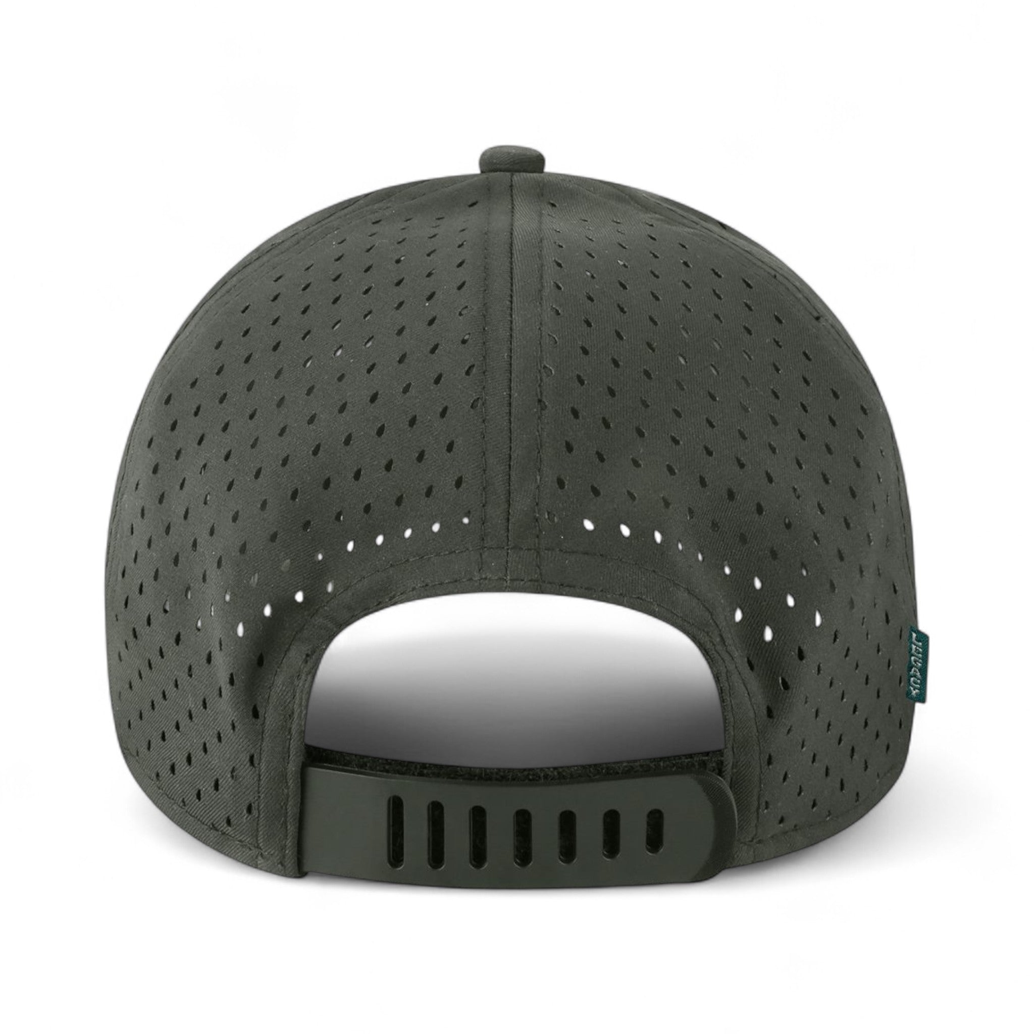 Back view of LEGACY REMPA custom hat in black