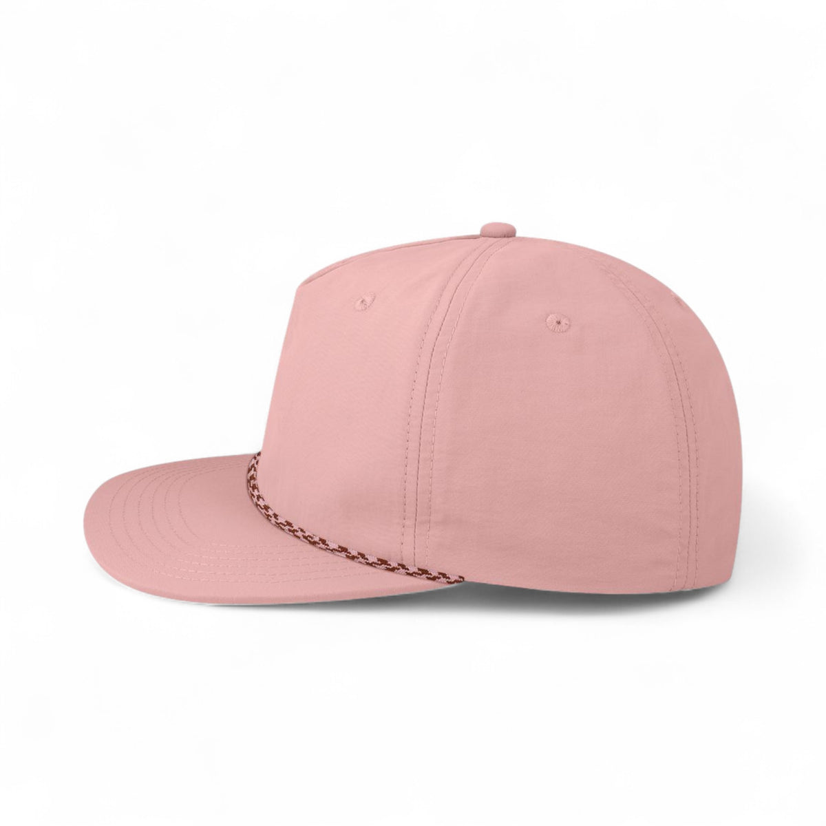 Left side view of Legacy CHILL custom hat in dusty rose