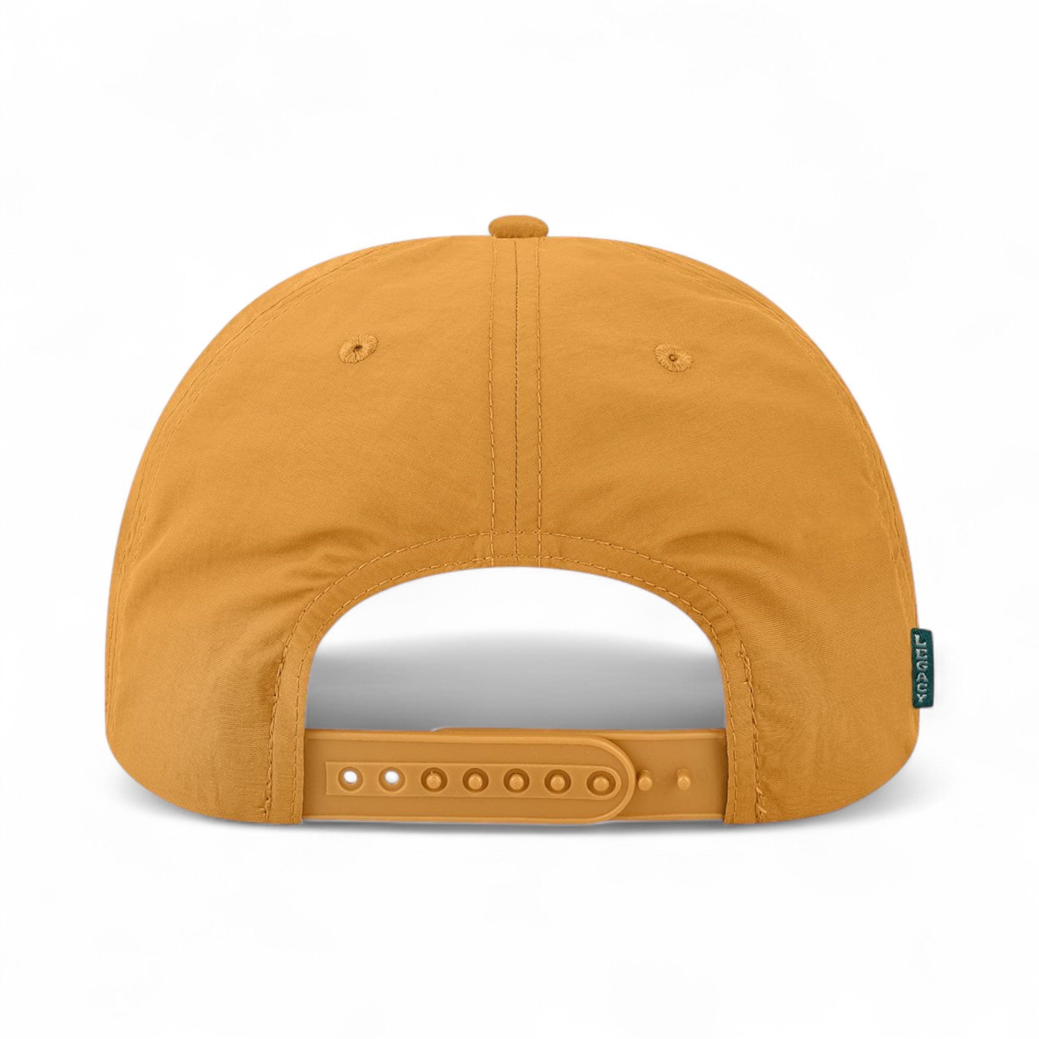 Back view of Legacy CHILL custom hat in hazel