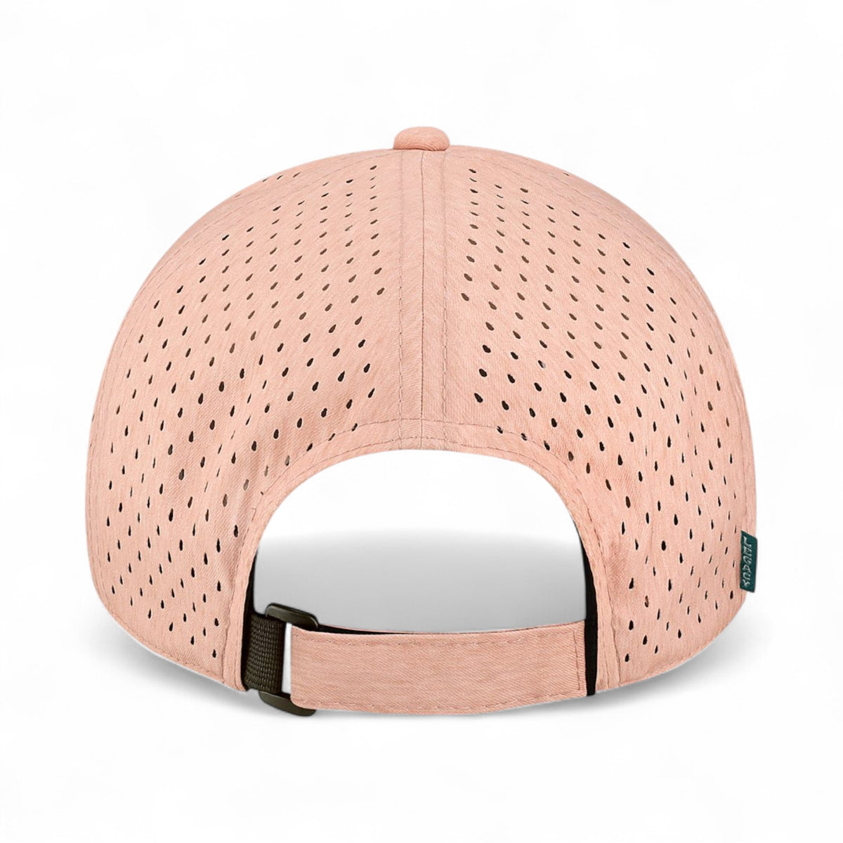 Back view of LEGACY RECS custom hat in eco dusty rose