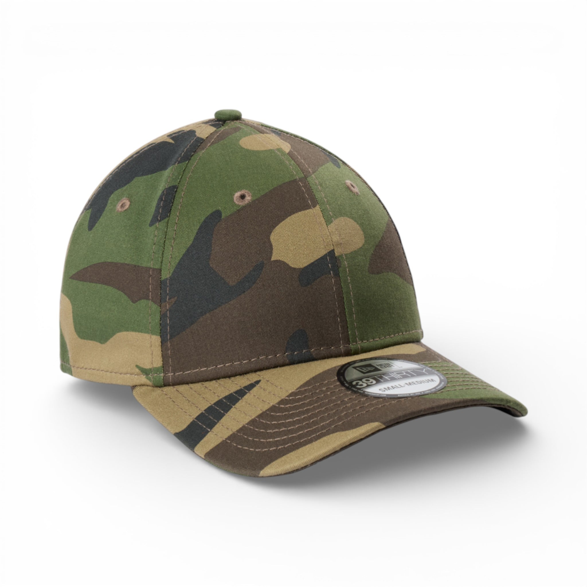 Right side view of New Era NE1000 custom hat in camo