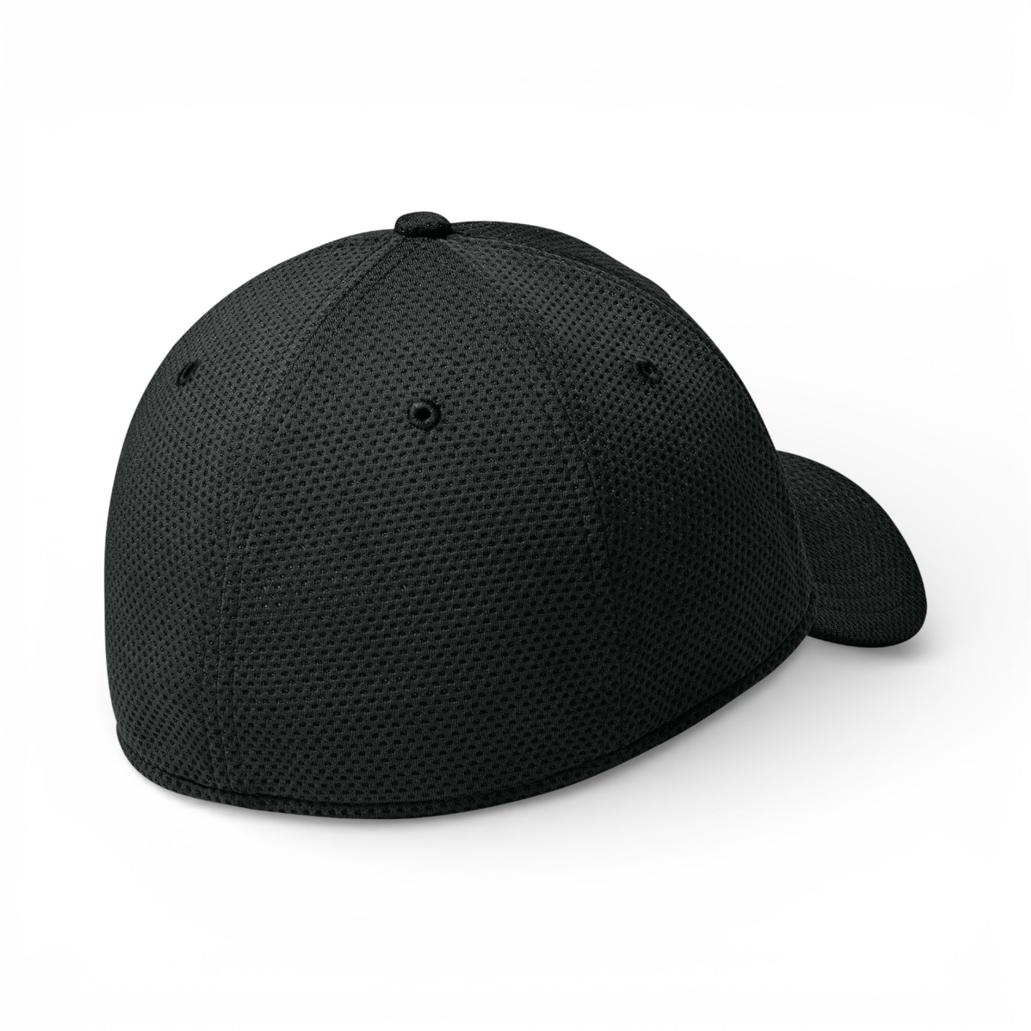 Back view of New Era NE1090 custom hat in flag black