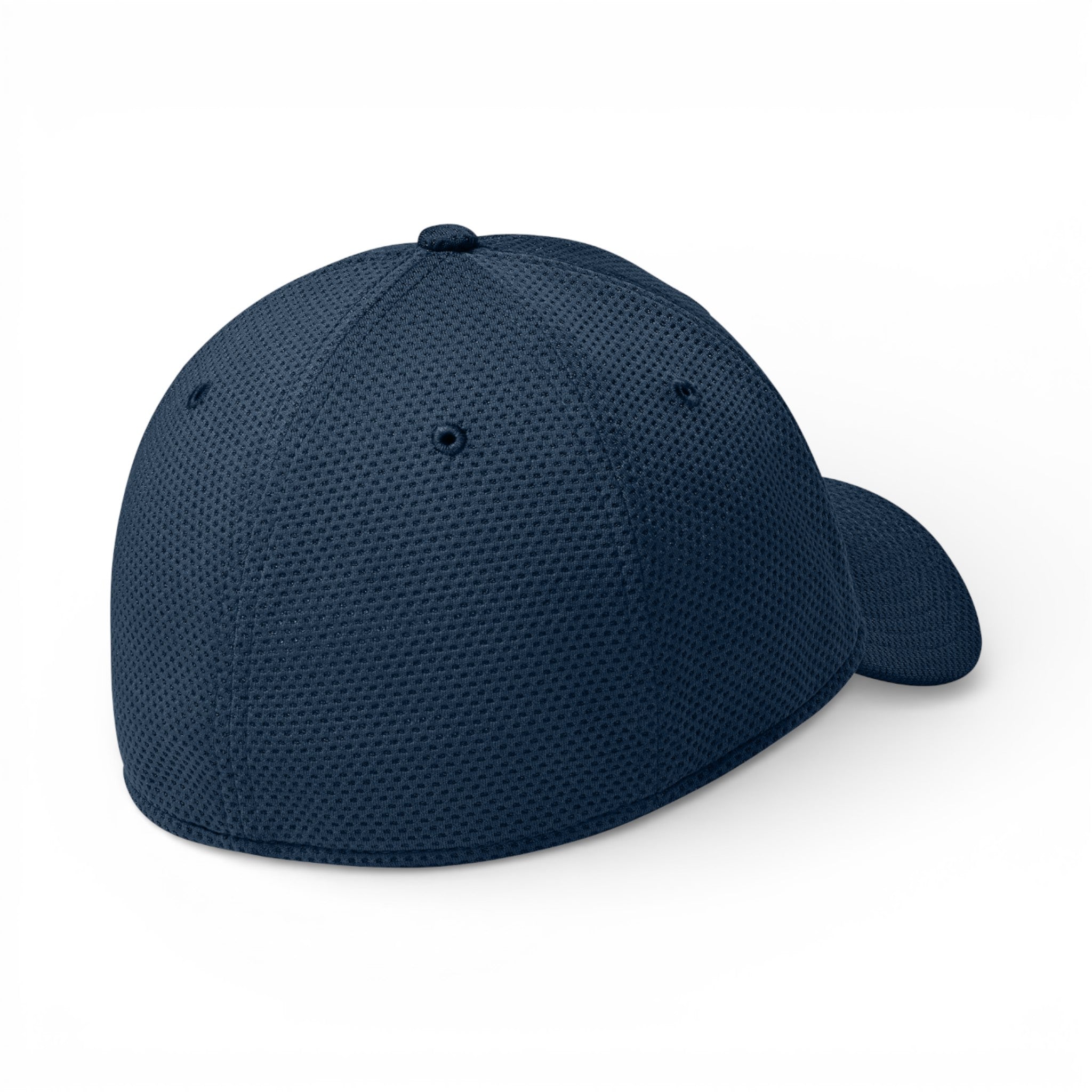 Back view of New Era NE1090 custom hat in flag league navy