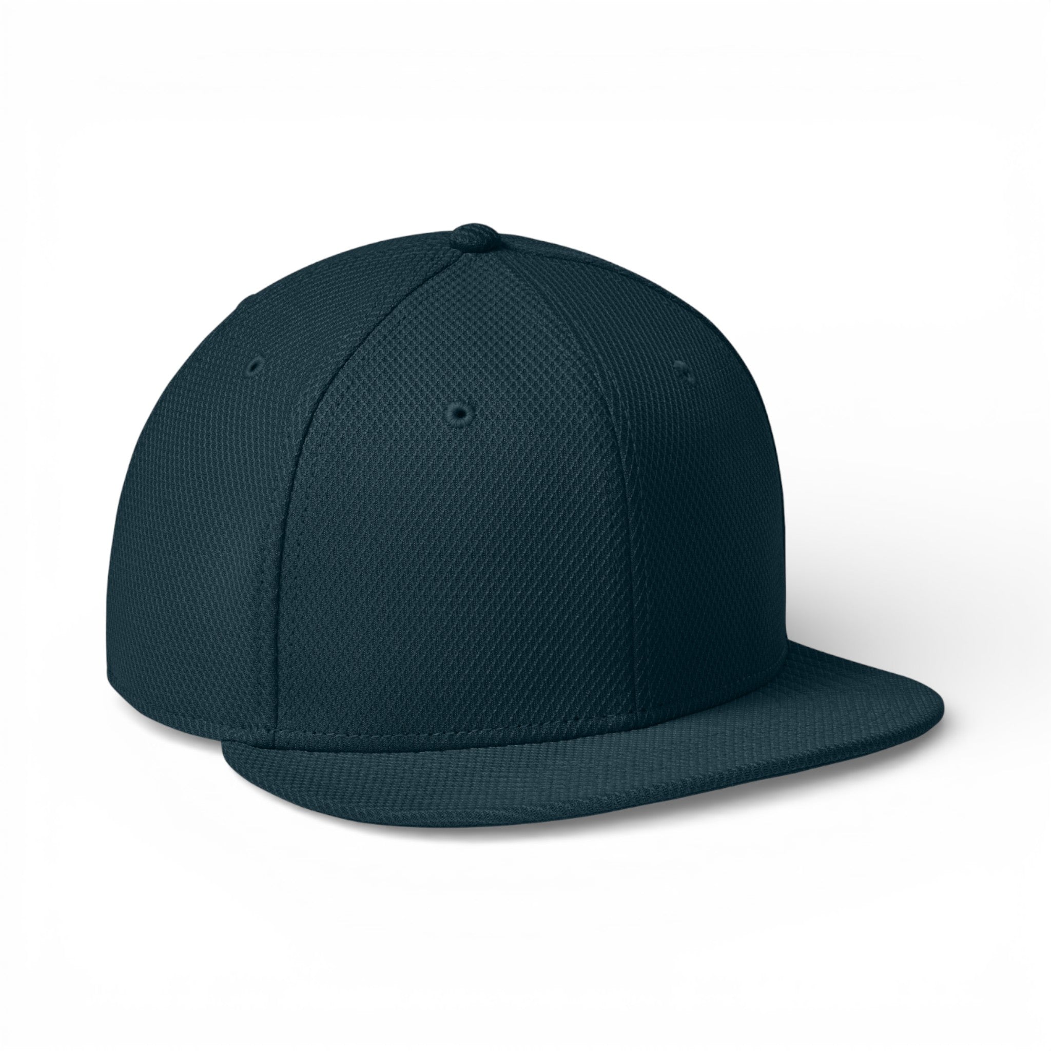 Right side view of New Era NE404 custom hat in flag deep navy