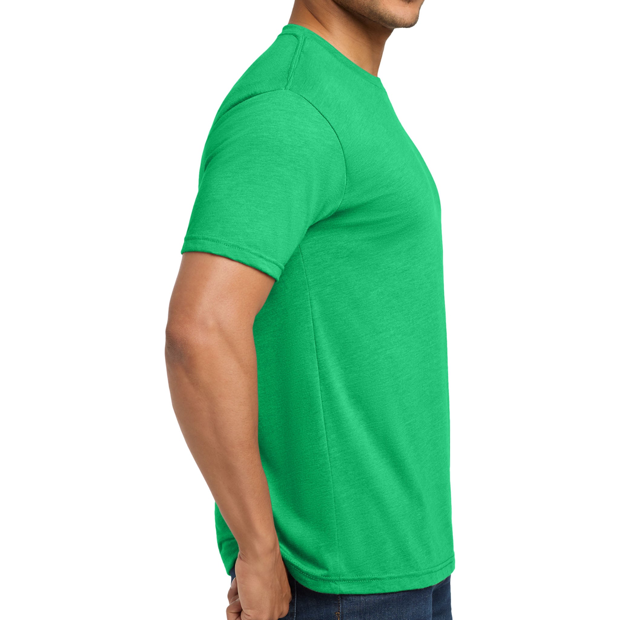 Next Level Apparel 6010 custom short sleeve t-shirt in envy, right side view