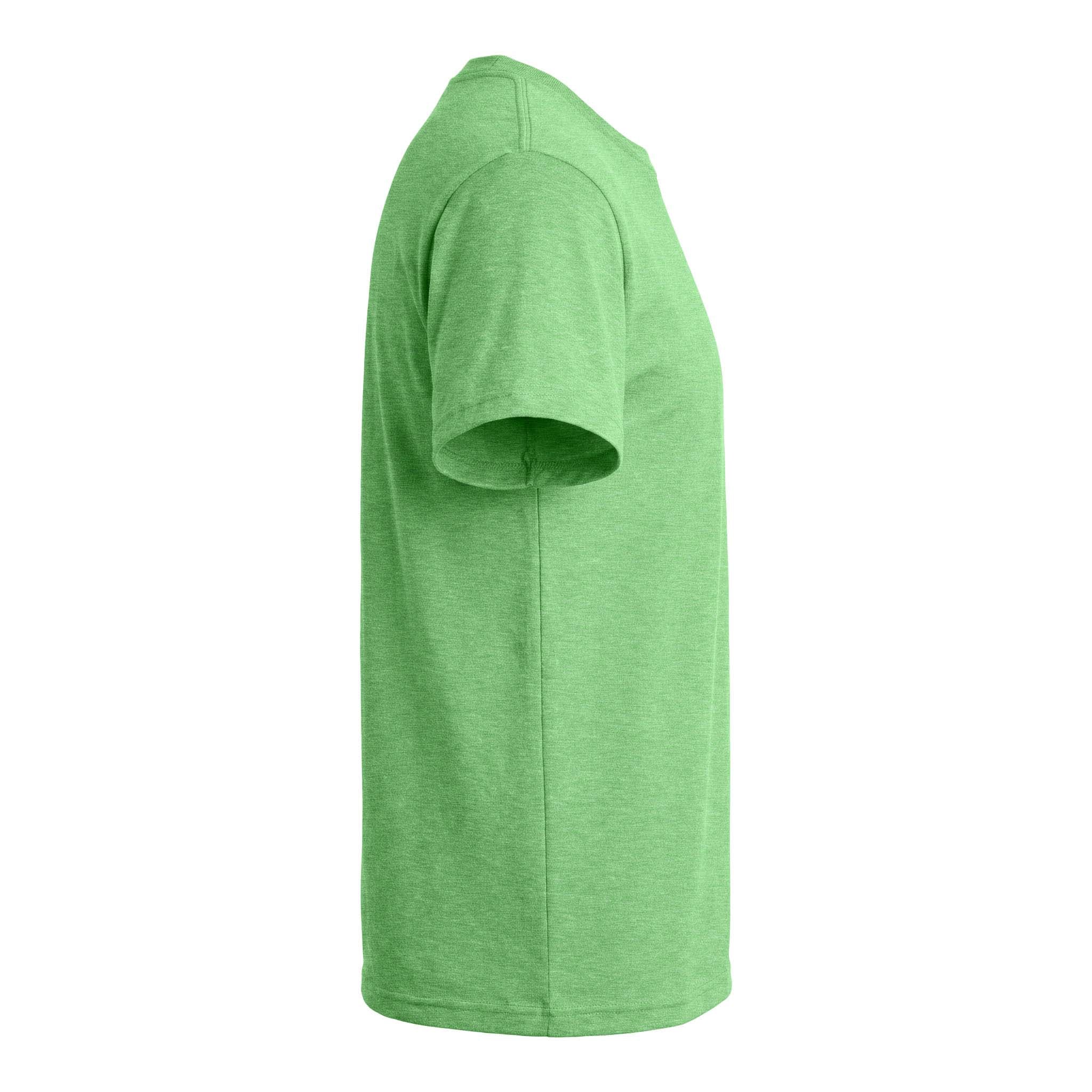 Next Level Apparel 6210 custom short sleeve t-shirt in apple green, right side view
