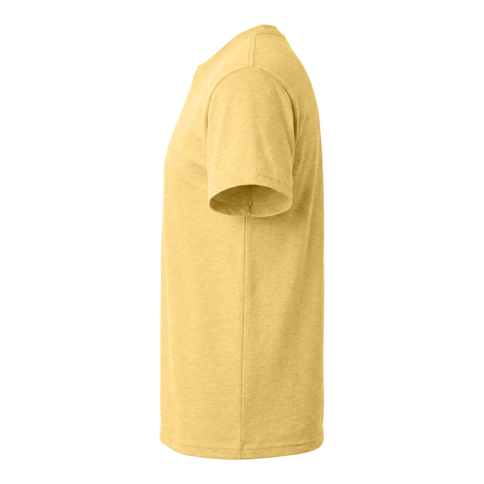 Next Level Apparel 6210 custom short sleeve t-shirt in banana cream, left side view