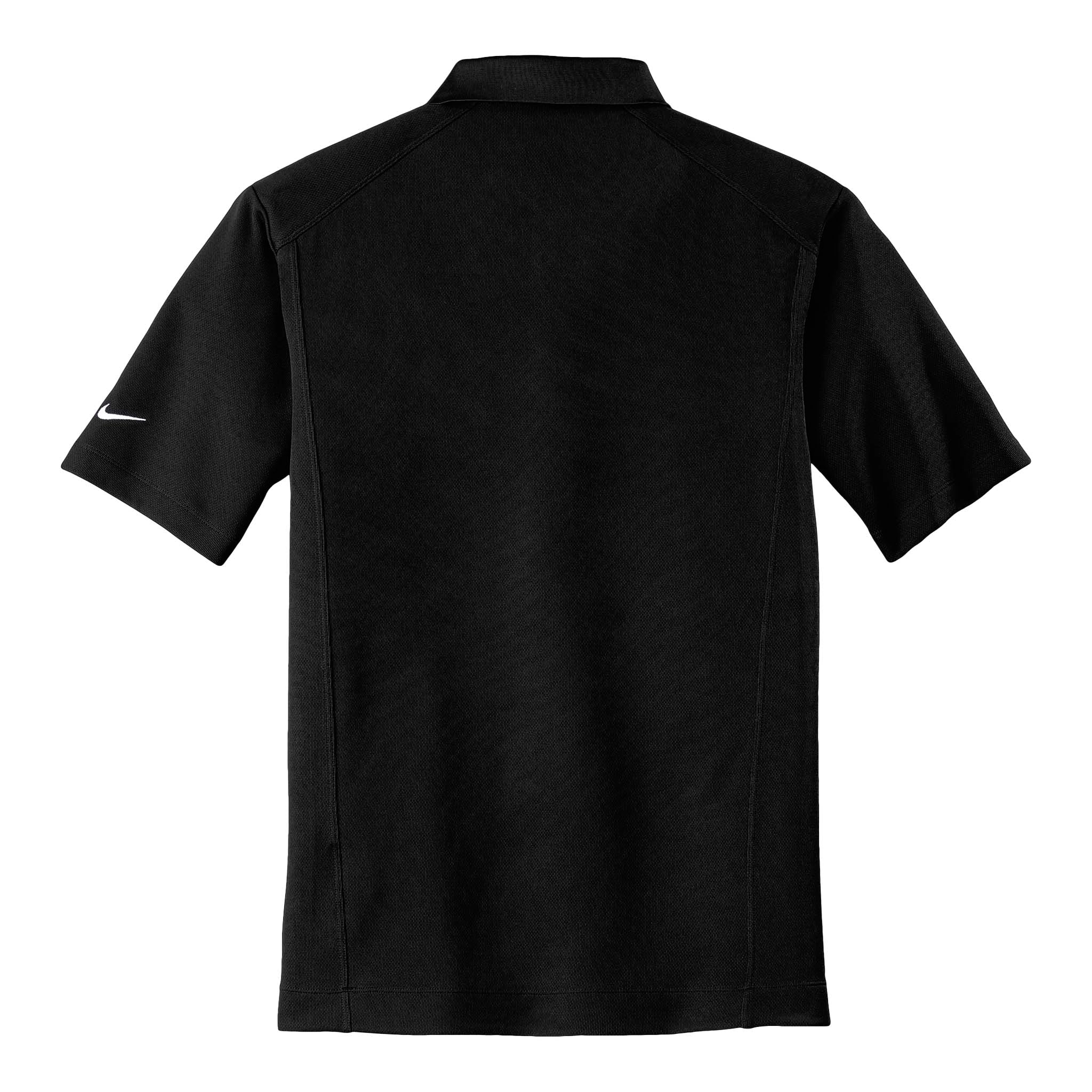 Nike 267020 custom polo in black, back view