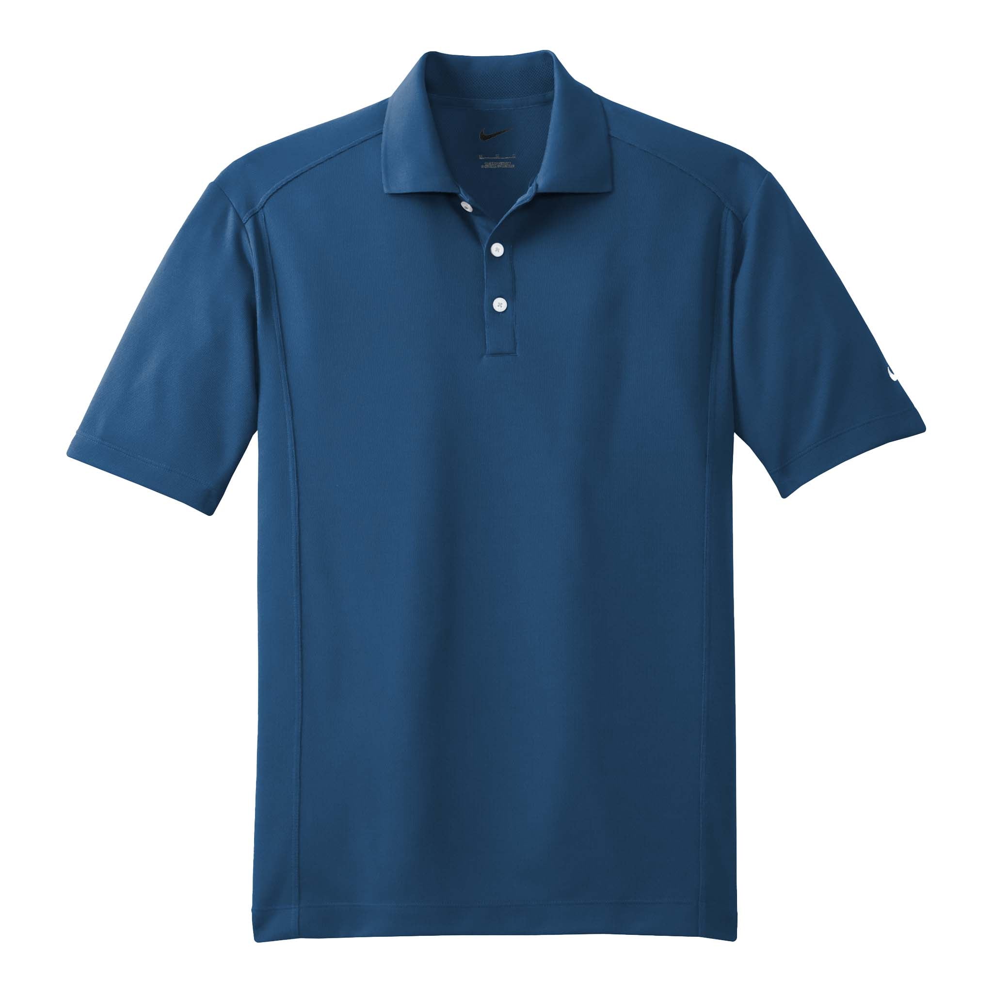 Nike 267020 custom polo in court blue, front view