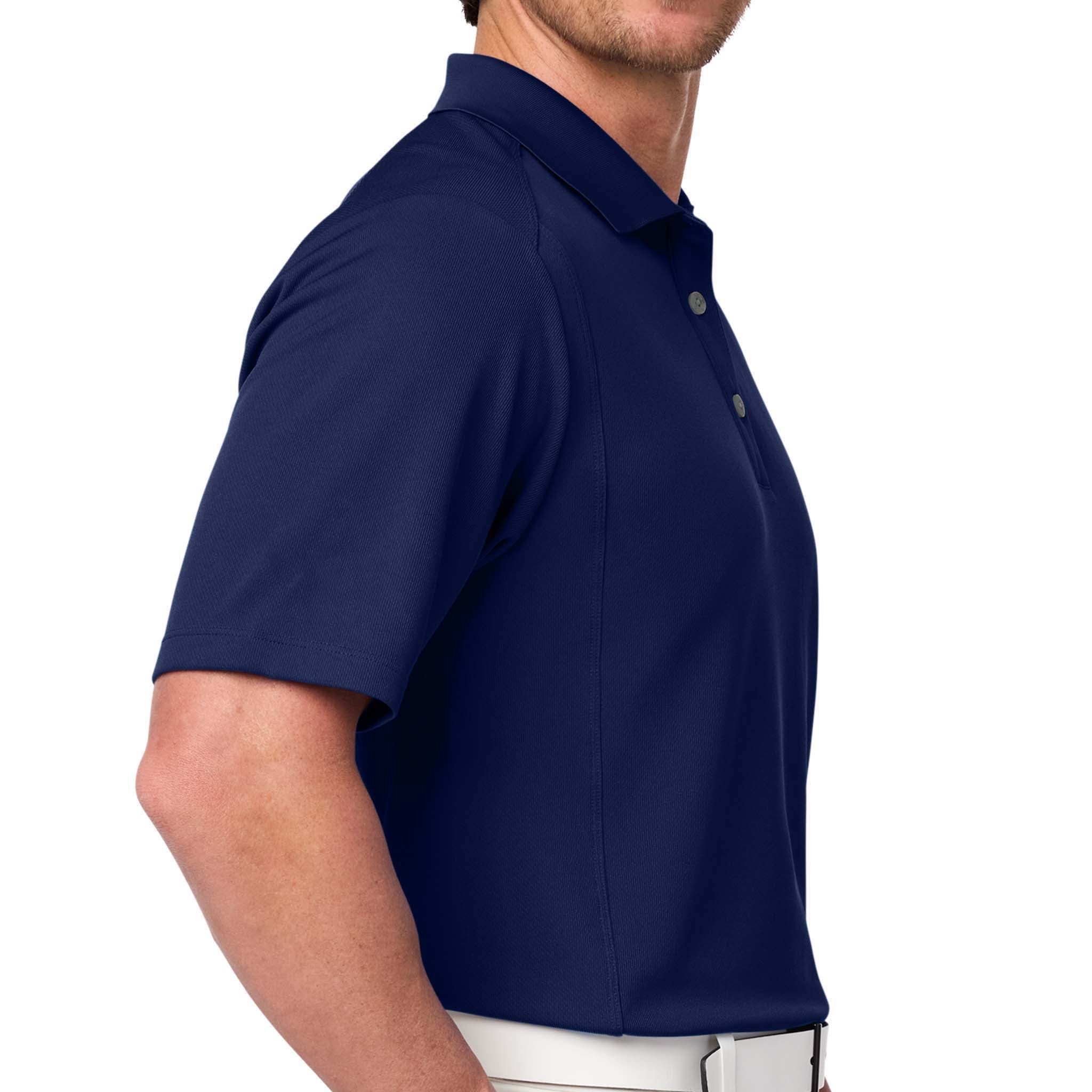 Nike 267020 custom polo in midnight navy, right side view