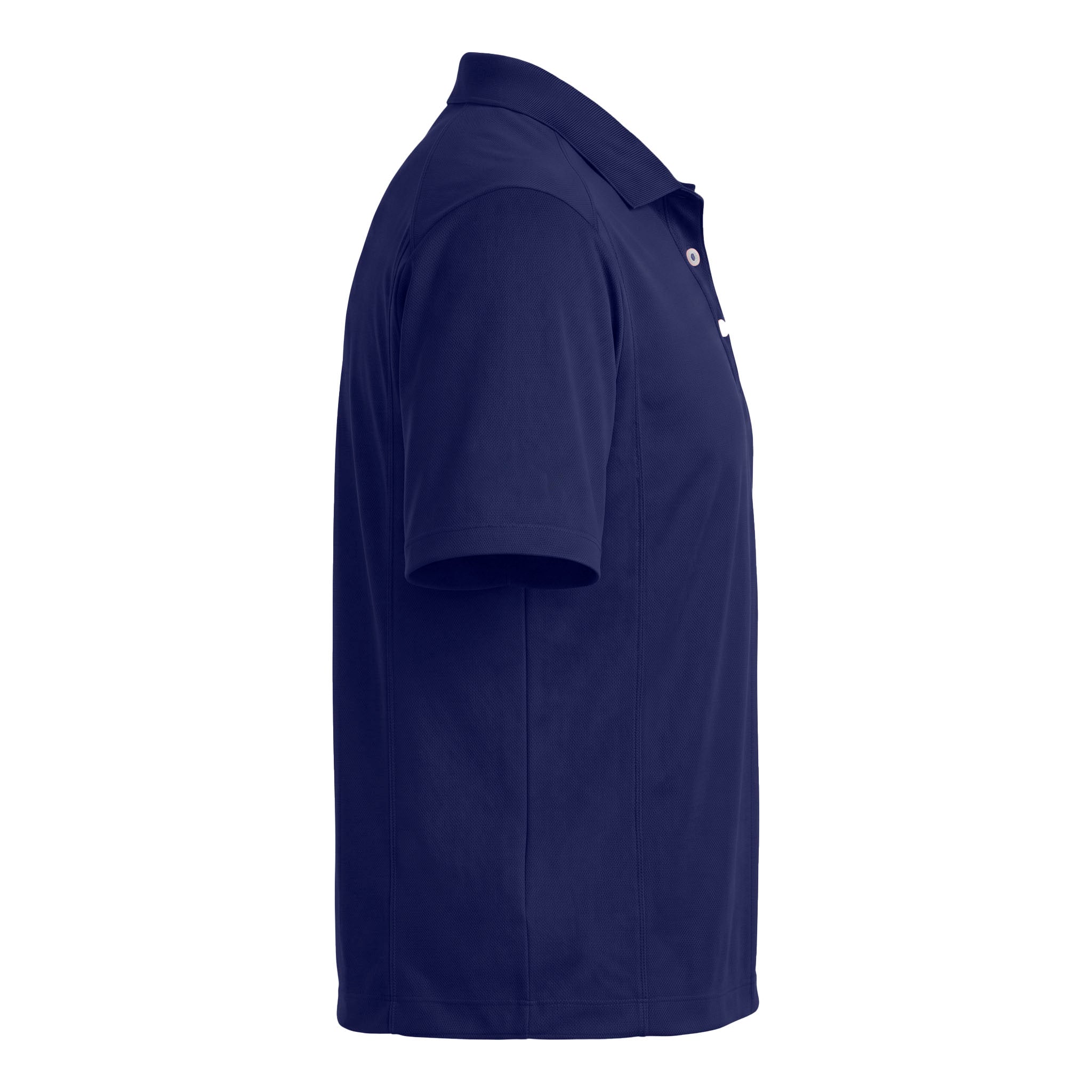Nike 267020 custom polo in midnight navy, right side view