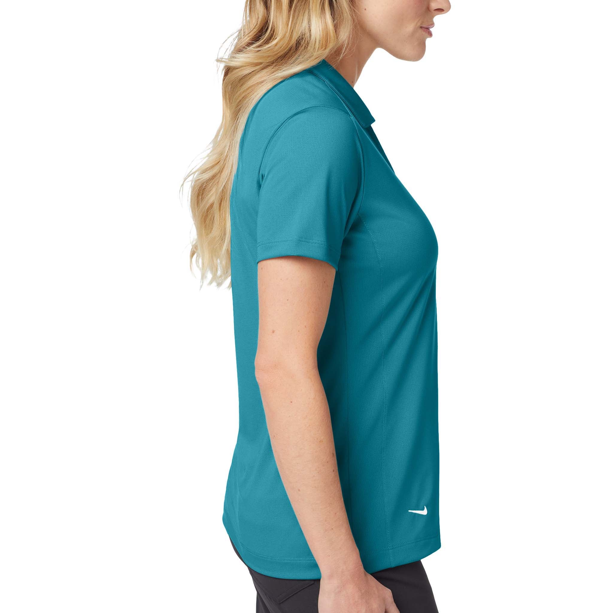 Nike 637165 custom polo in blustery, right side view
