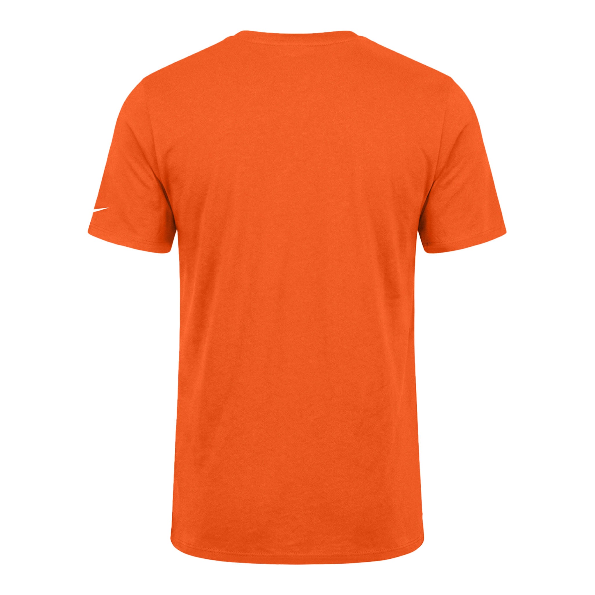 Nike NKBQ5231 custom short sleeve t-shirt in brilliant orange, back view