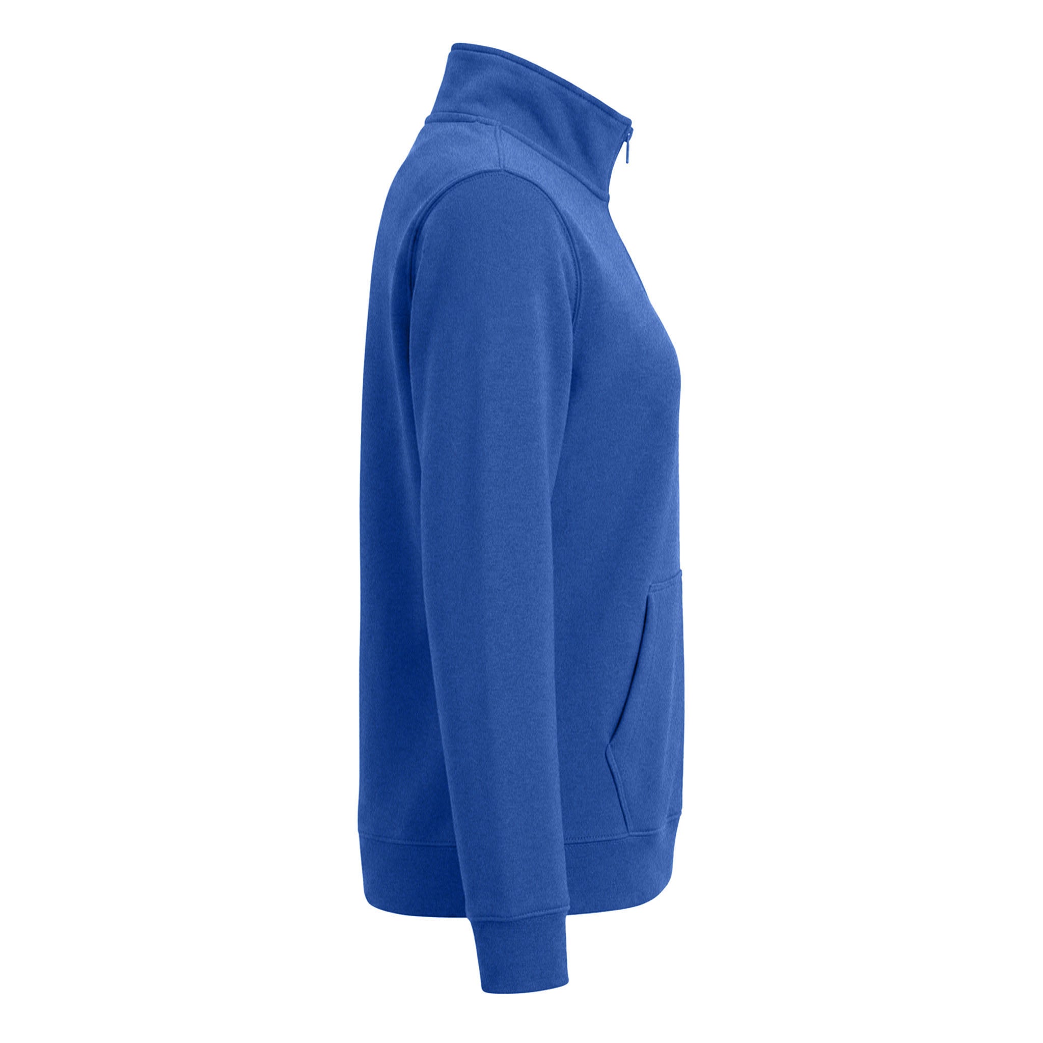 Nike NKDX6720 custom quarter-zip in game royal, right side view
