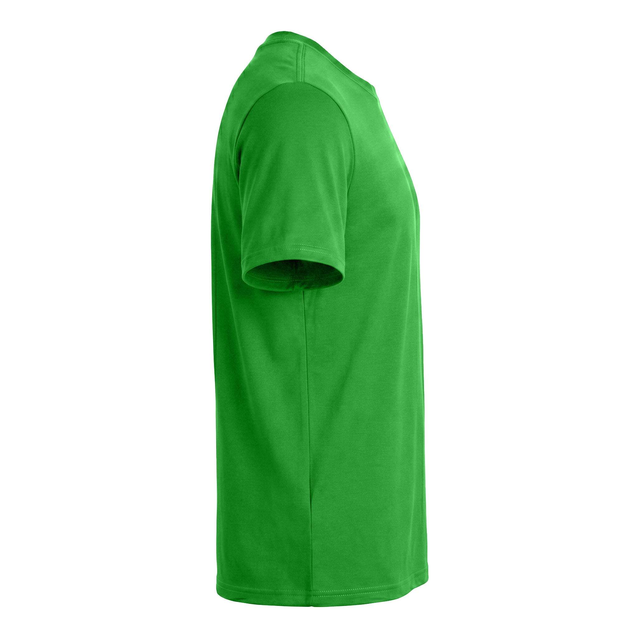 Nike NKDX8730 custom short sleeve t-shirt in apple green, right side view