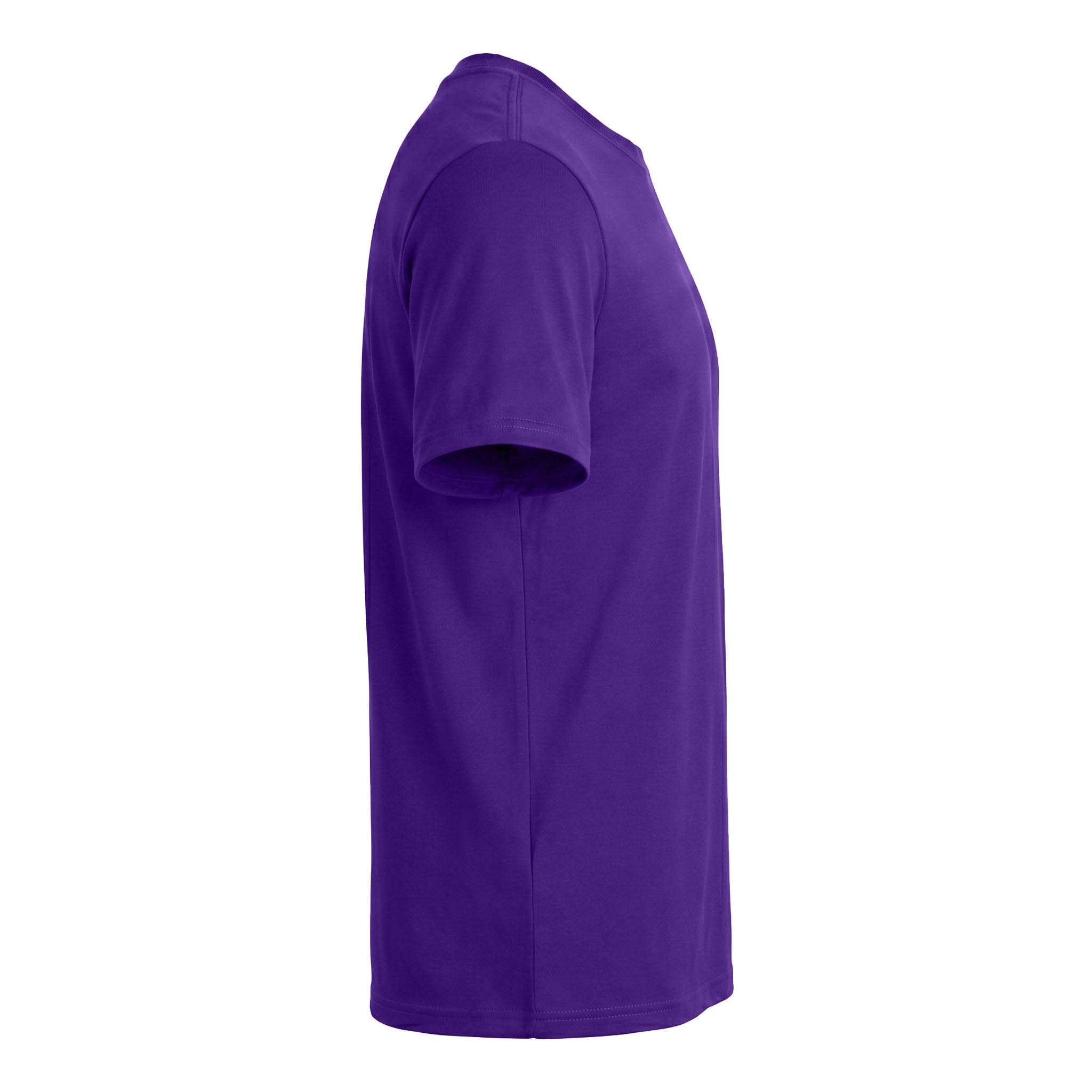 Nike NKDX8730 custom short sleeve t-shirt in court purple, right side view