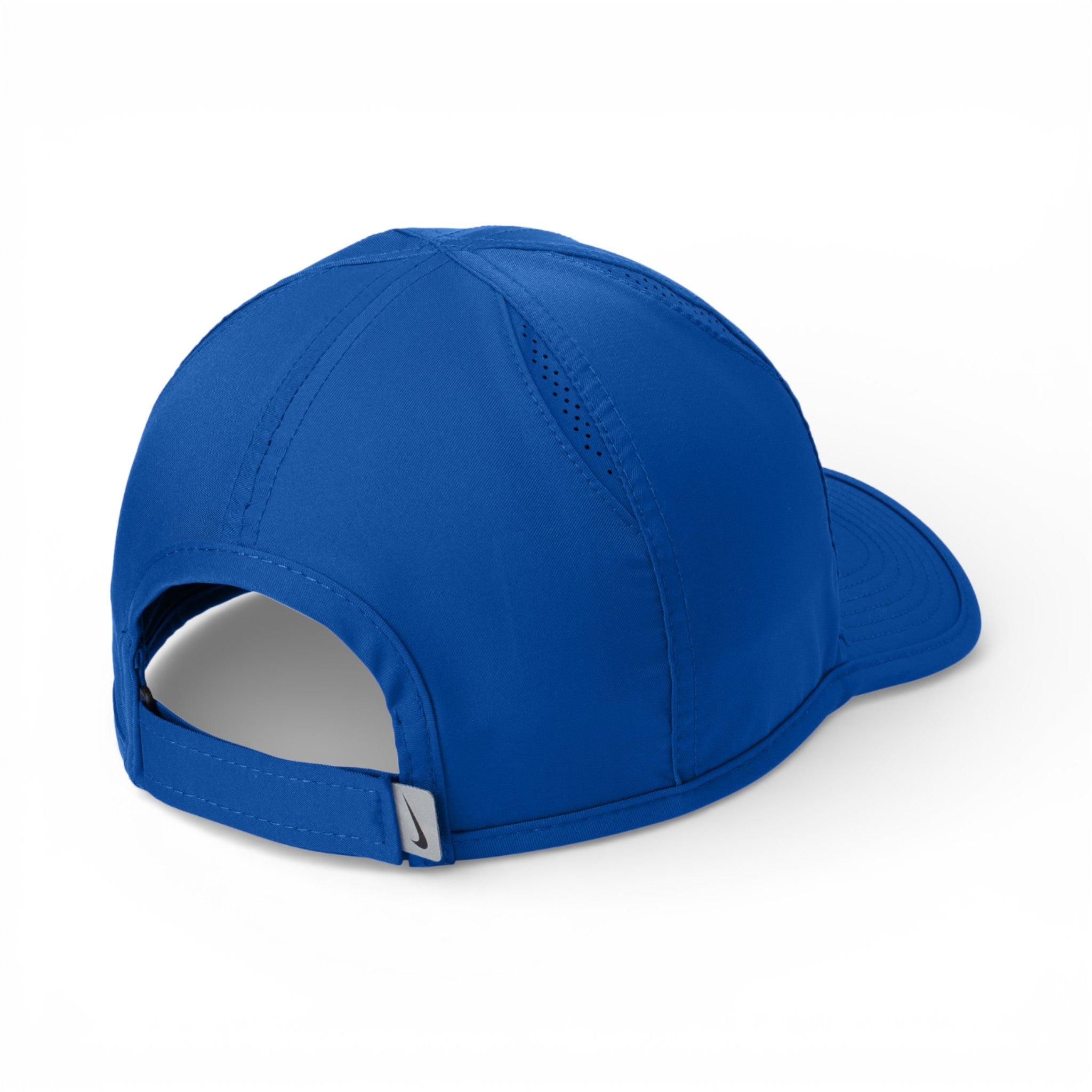 Back view of Nike NKFB5666 custom hat in game royal