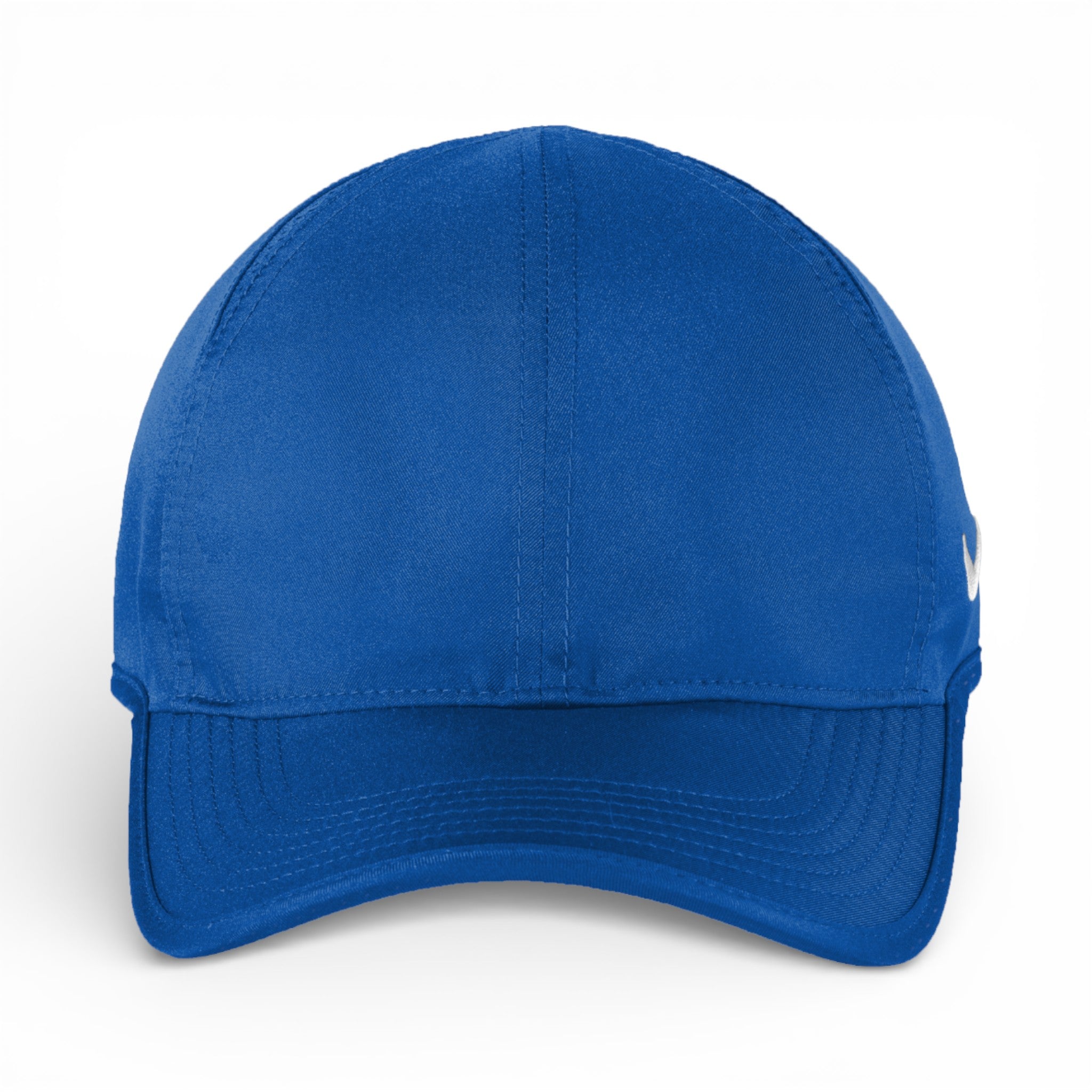 Front view of Nike NKFB5666 custom hat in game royal