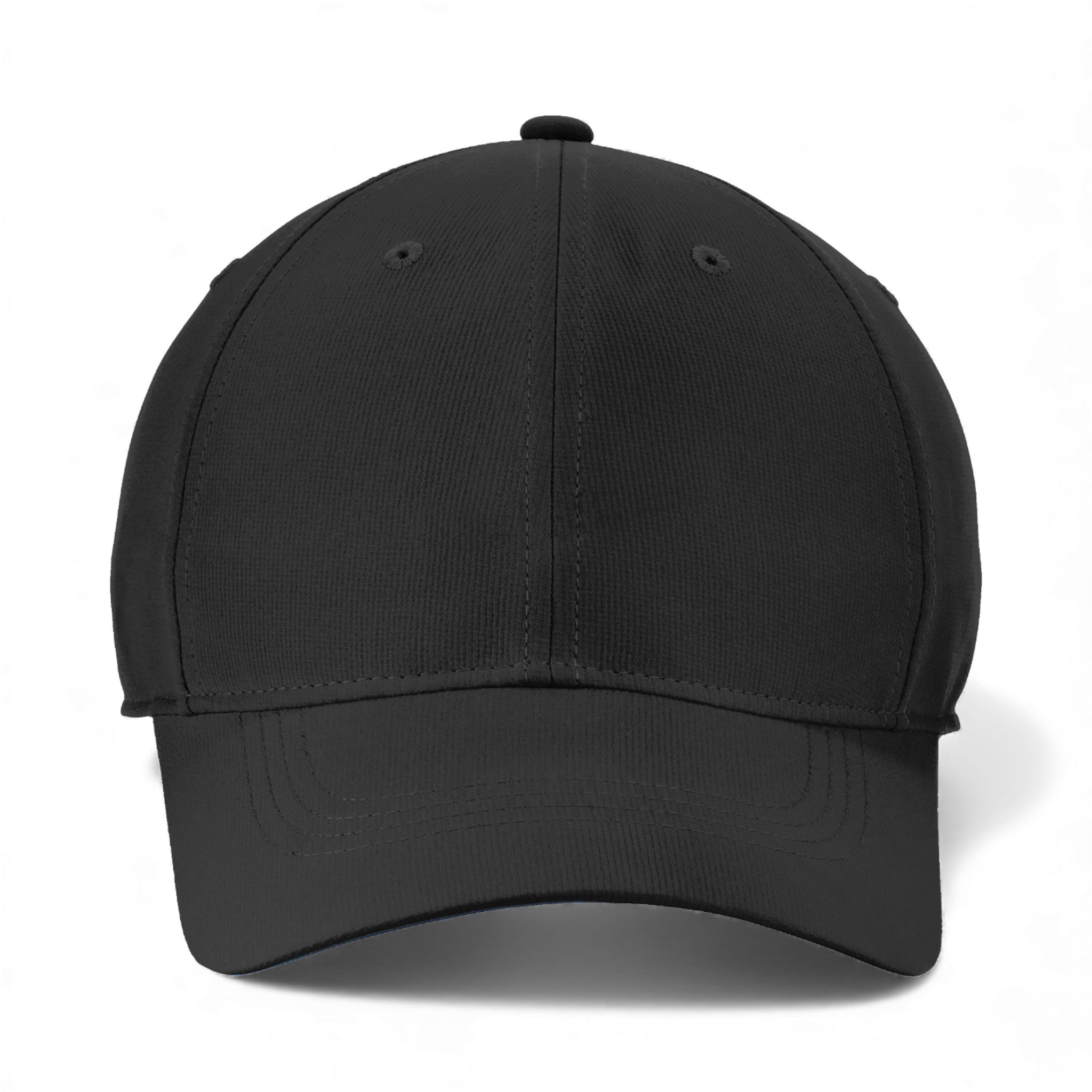 Front view of Nike NKFB6444 custom hat in black