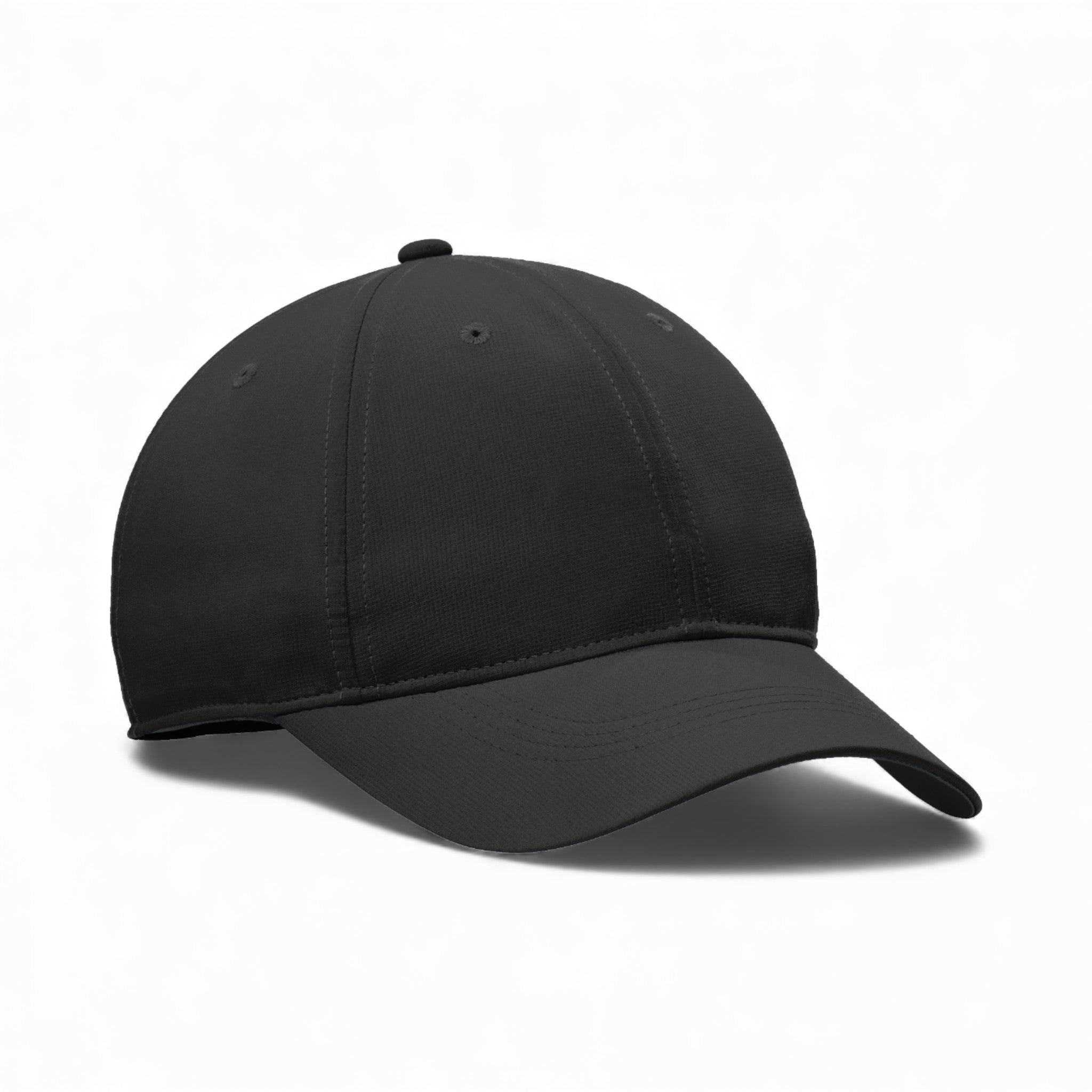 Right side view of Nike NKFB6444 custom hat in black