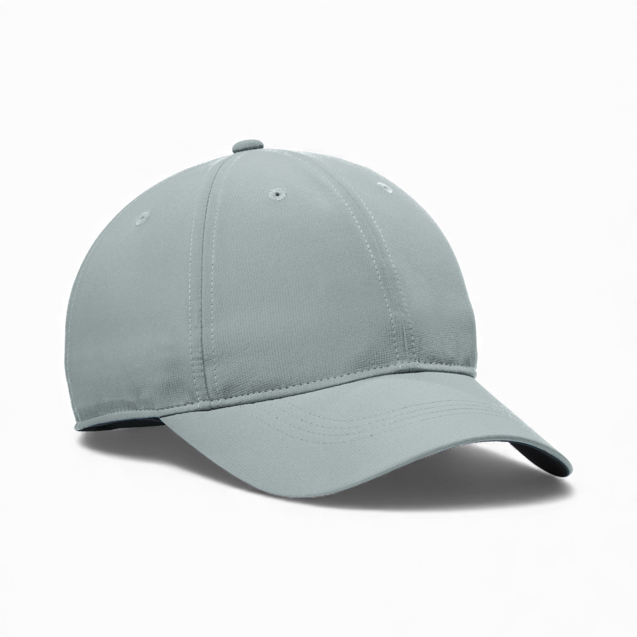 Right side view of Nike NKFB6444 custom hat in cool grey
