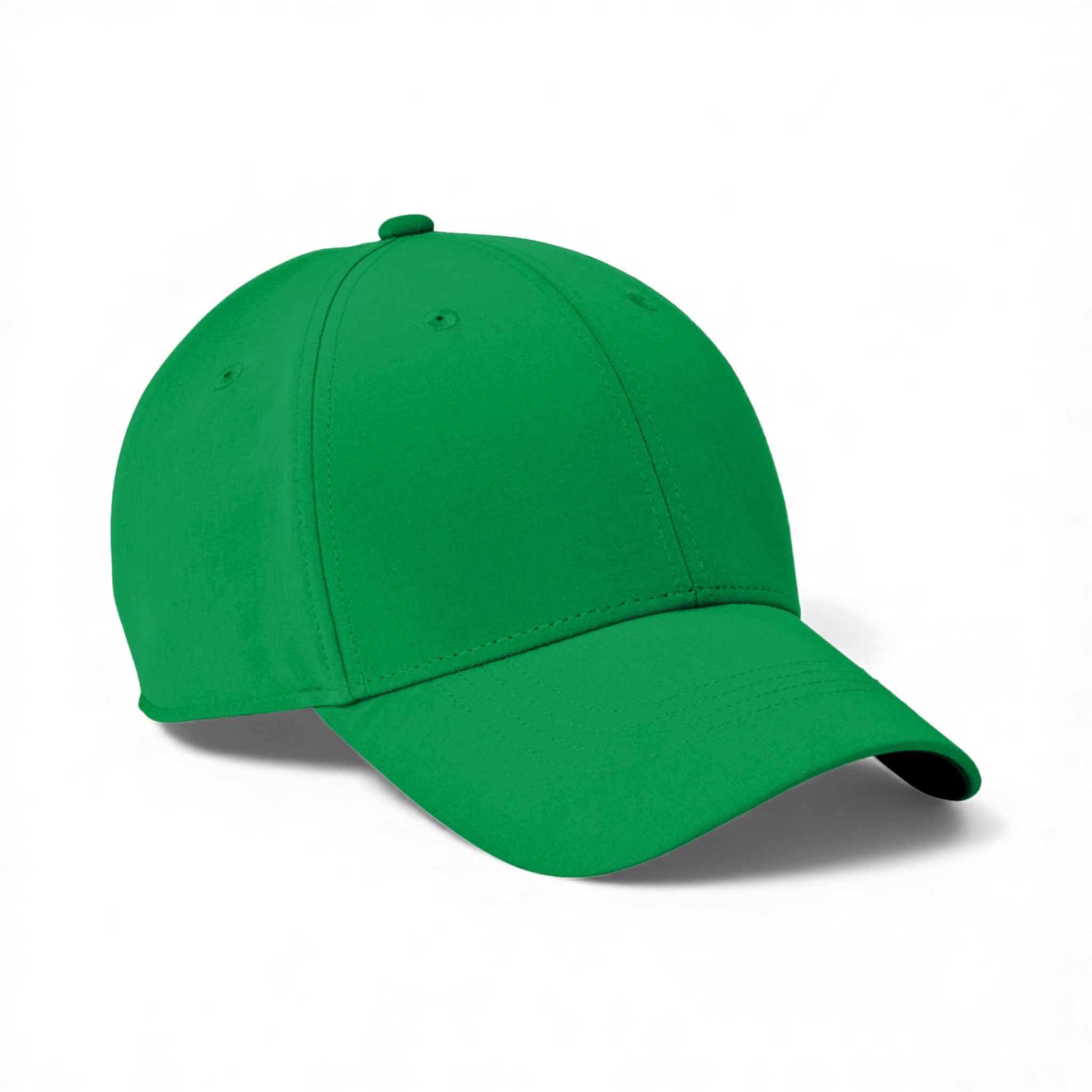 Right side view of Nike NKFB6447 custom hat in apple green