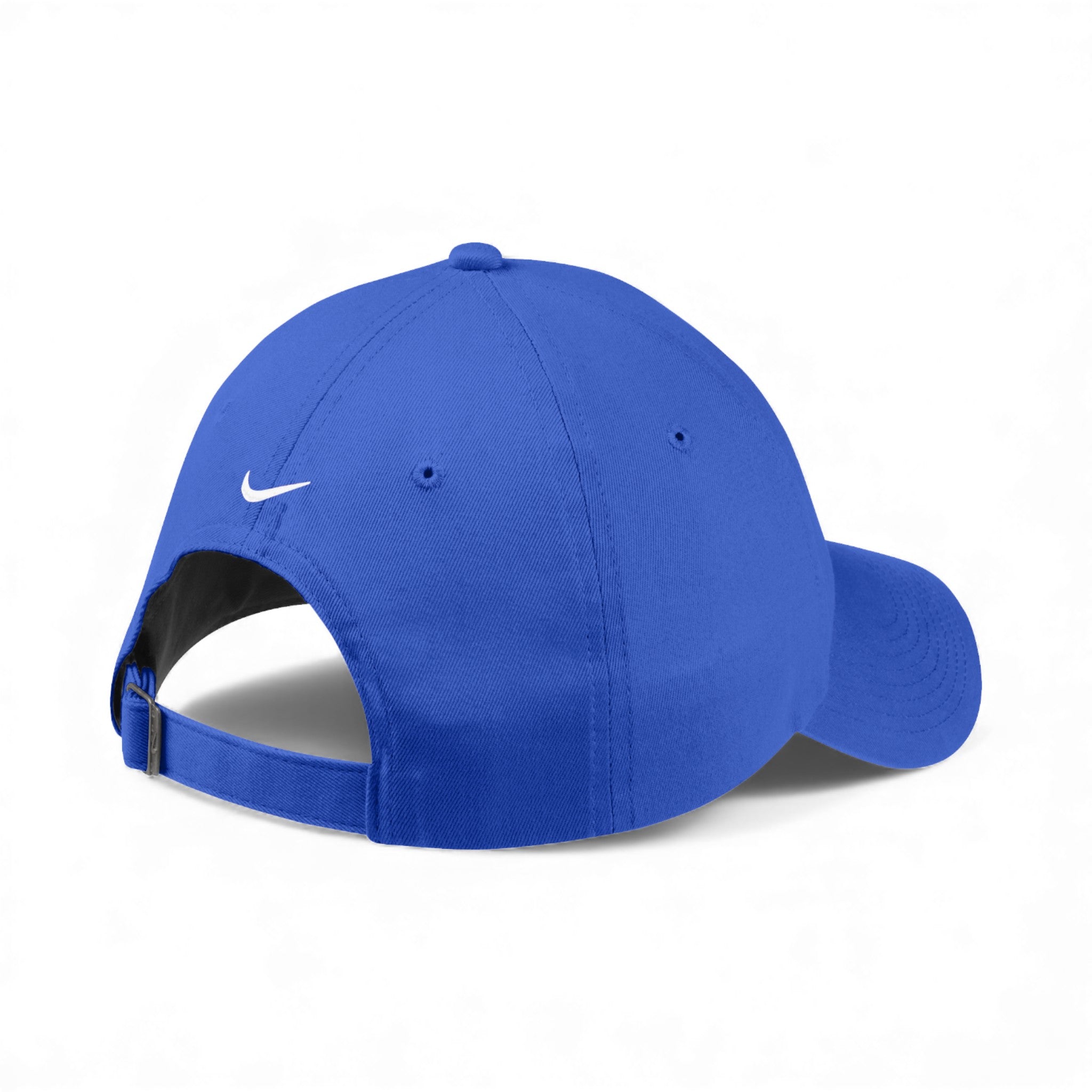 Back view of Nike NKFB6449 custom hat in game royal