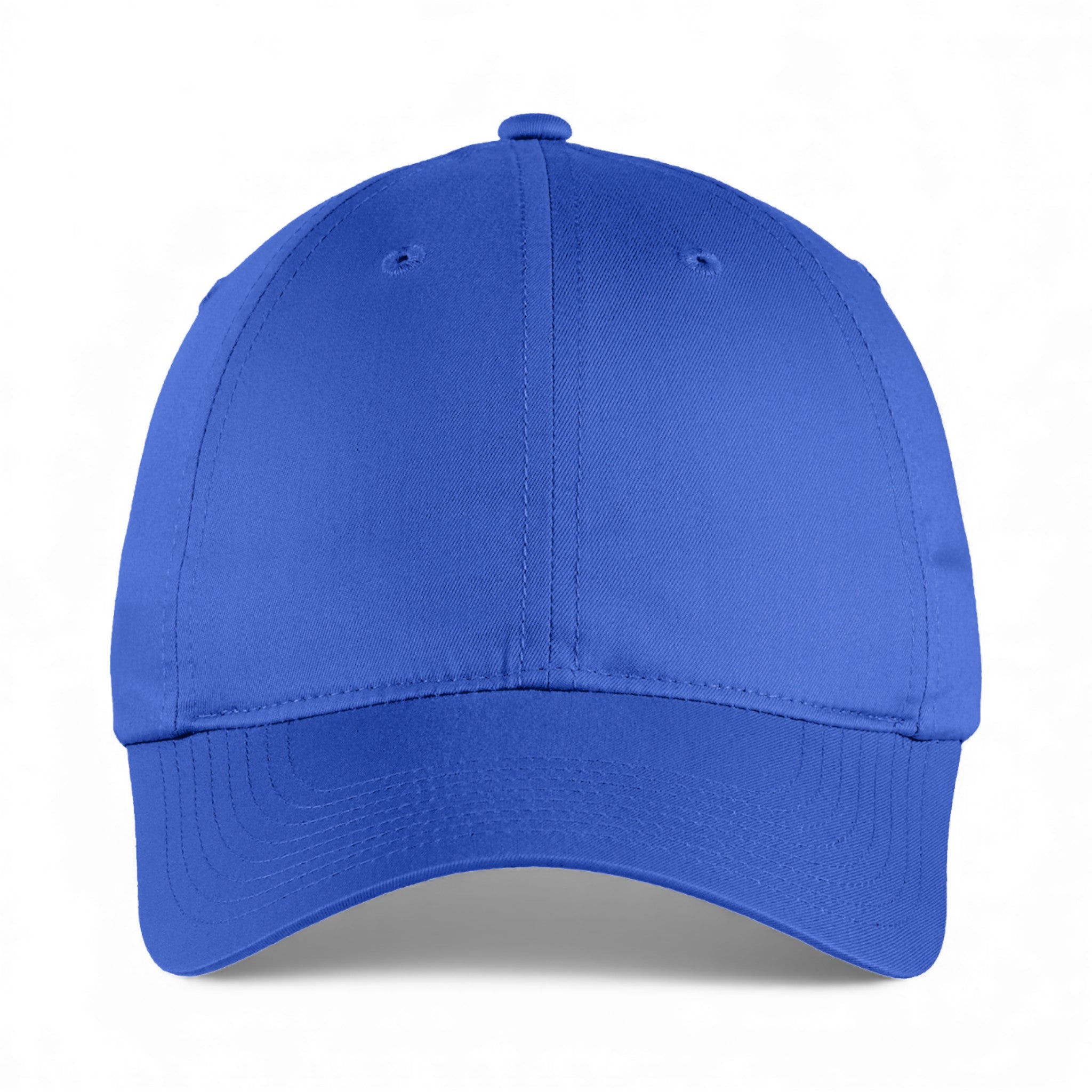 Front view of Nike NKFB6449 custom hat in game royal
