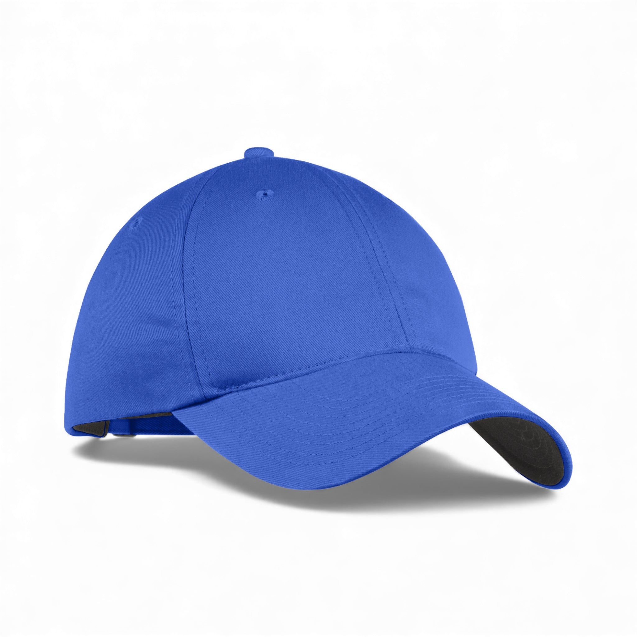 Right side view of Nike NKFB6449 custom hat in game royal