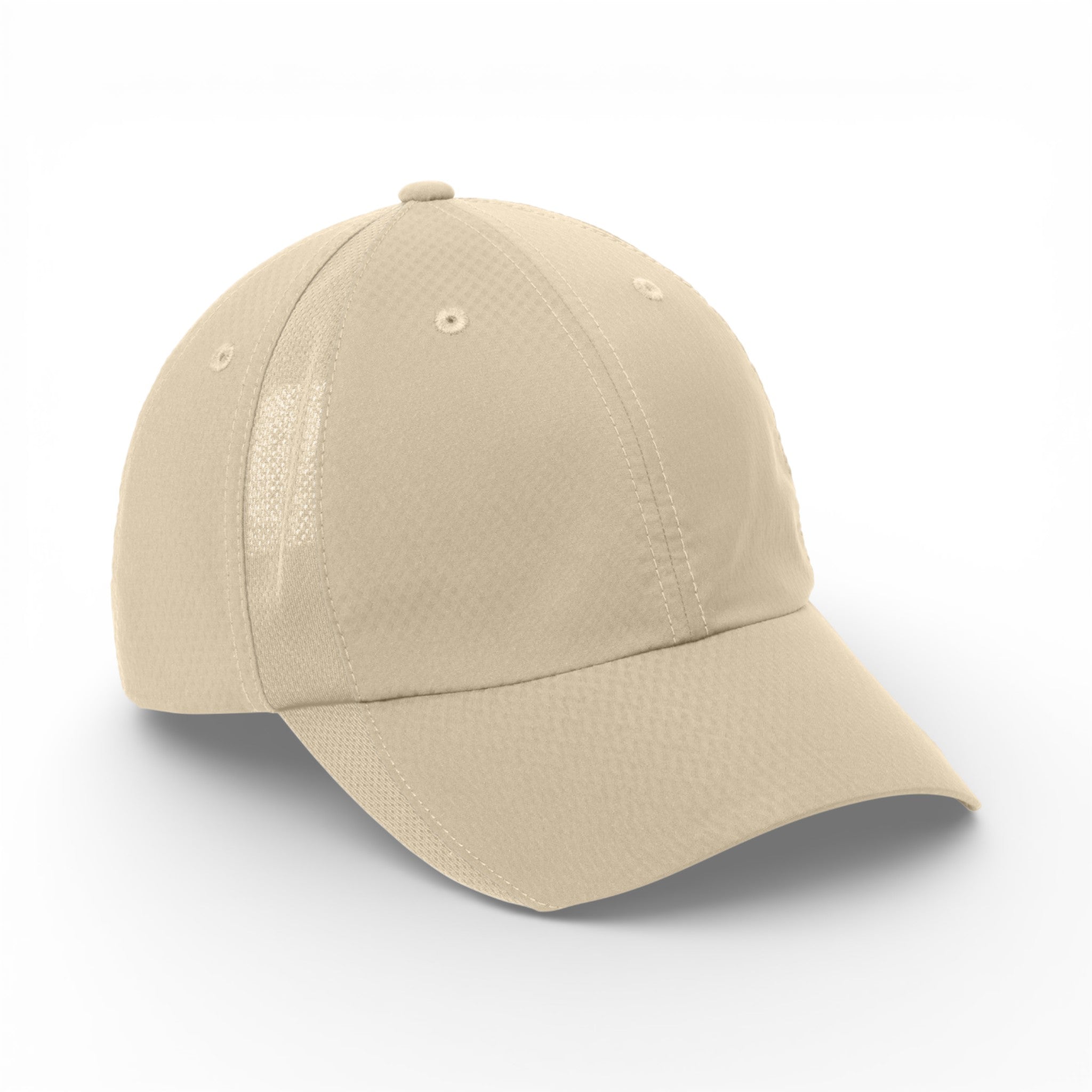 Right side view of Nike NKFD9709 custom hat in birch