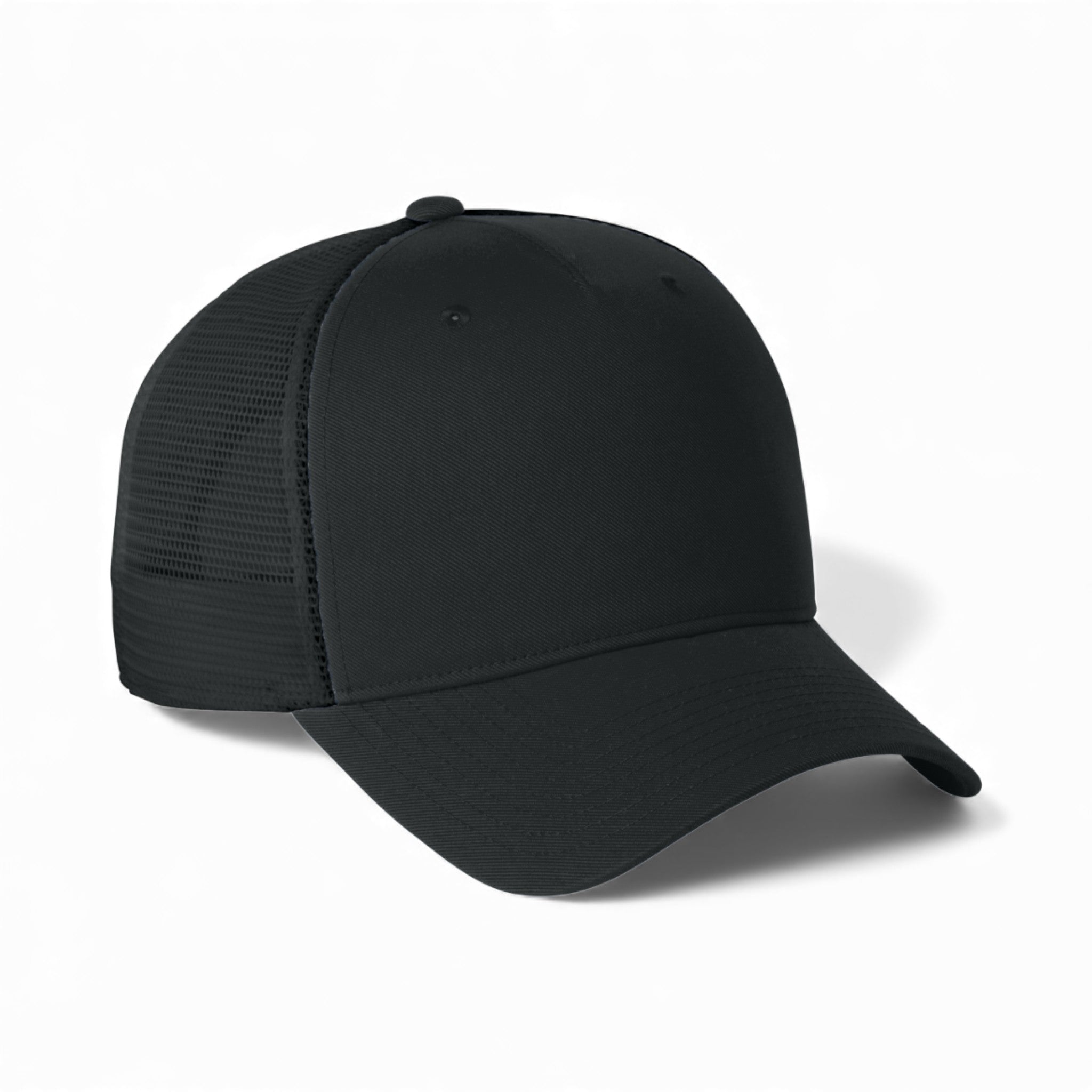 Right side view of Nike NKFN9893 custom hat in black and black