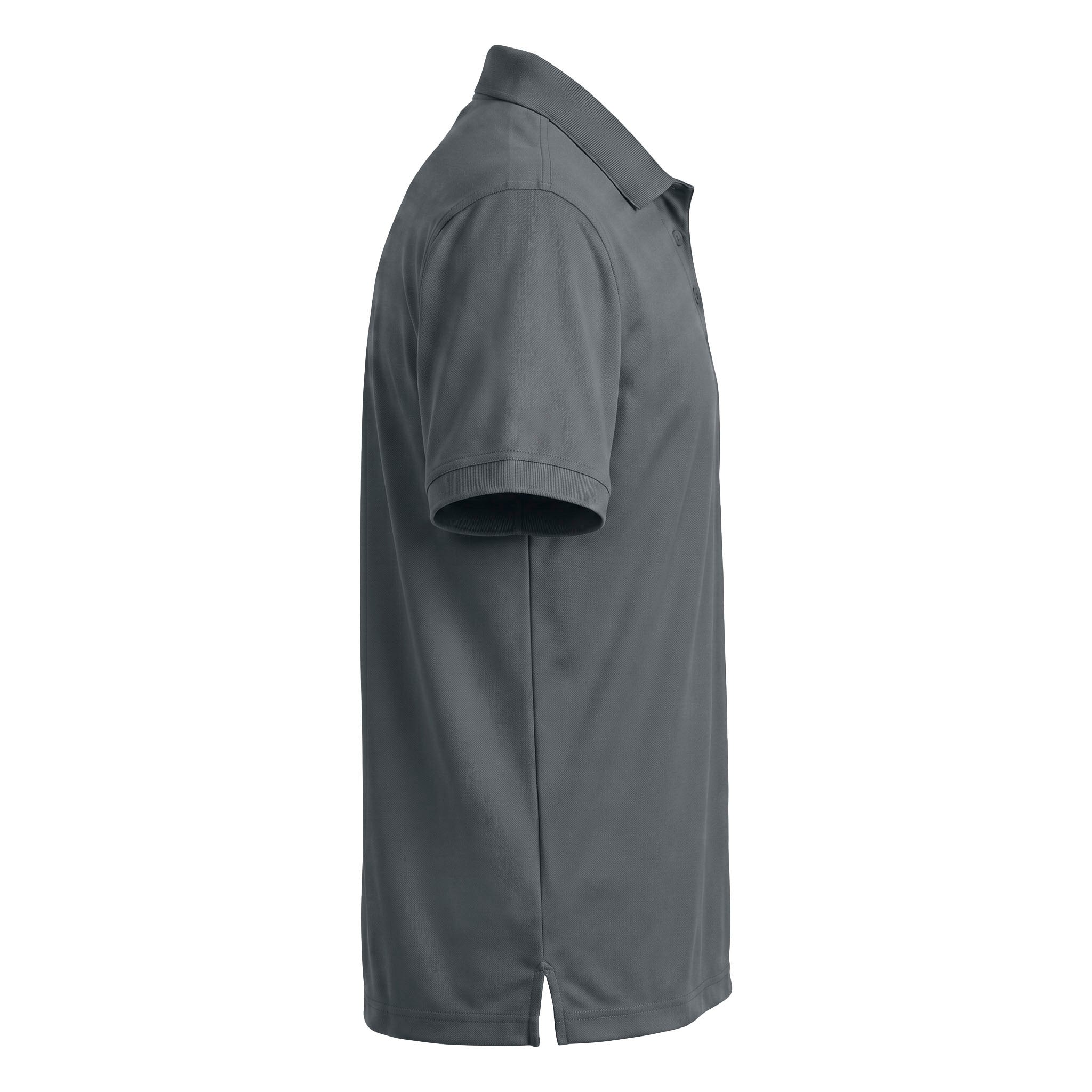 OGIO OG101 custom polo in diesel grey, right side view
