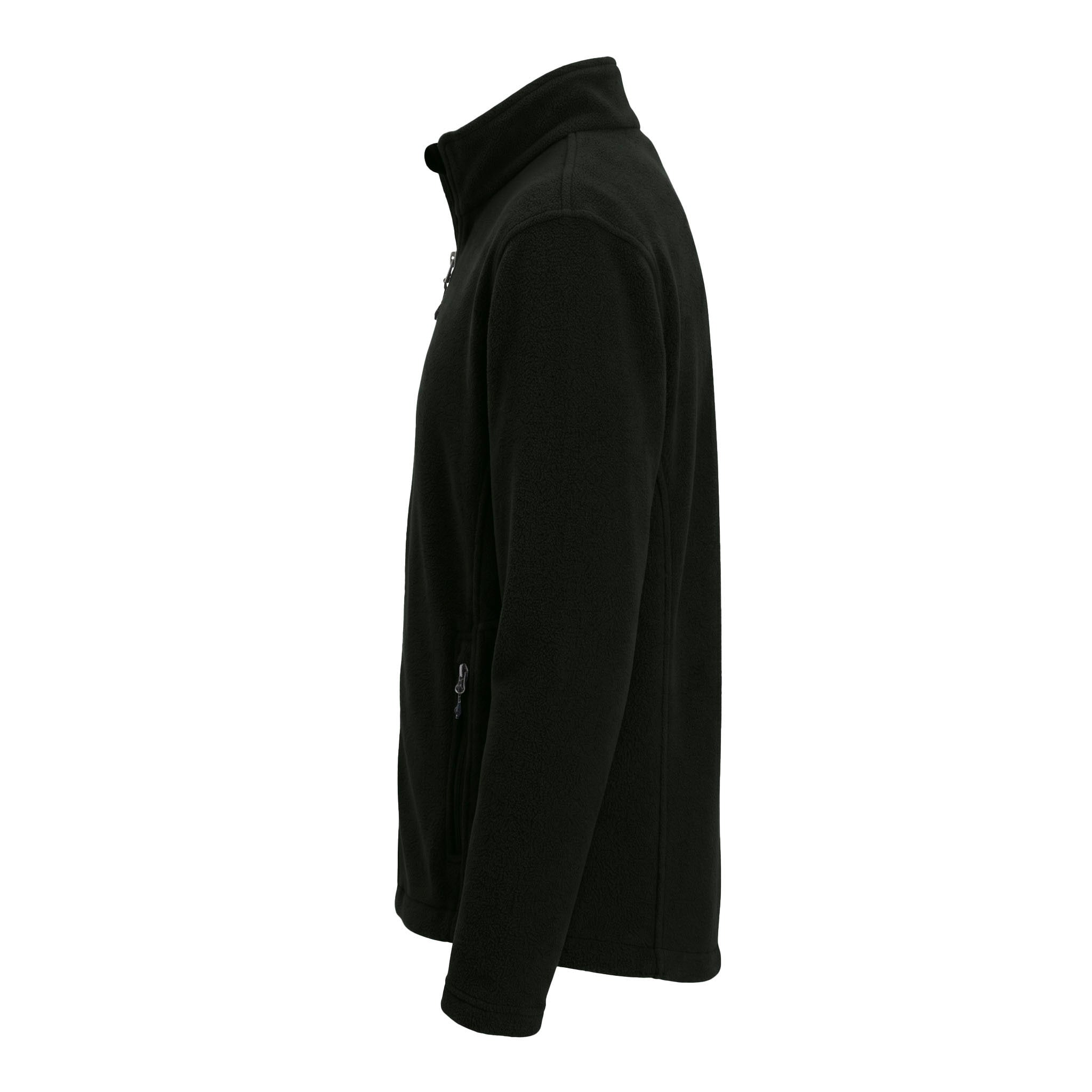 Port Authority F217 custom jacket in black, left side view