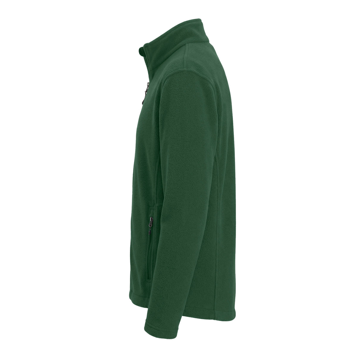 Port Authority F217 custom jacket in forest green, left side view
