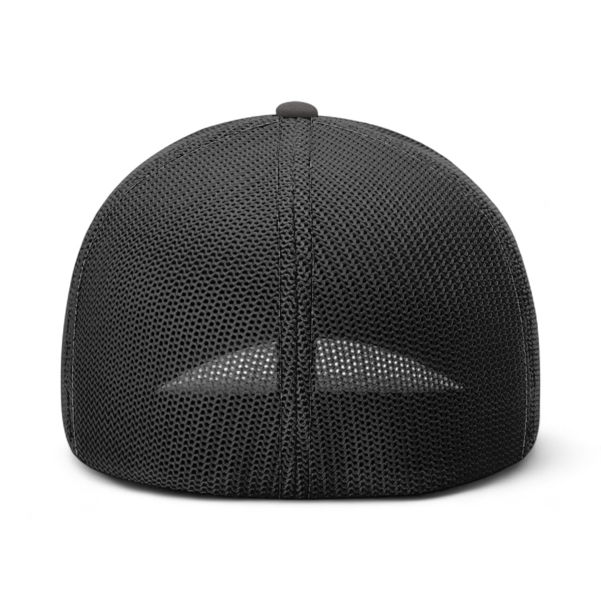 Back view of Richardson 110 custom hat in charcoal and black