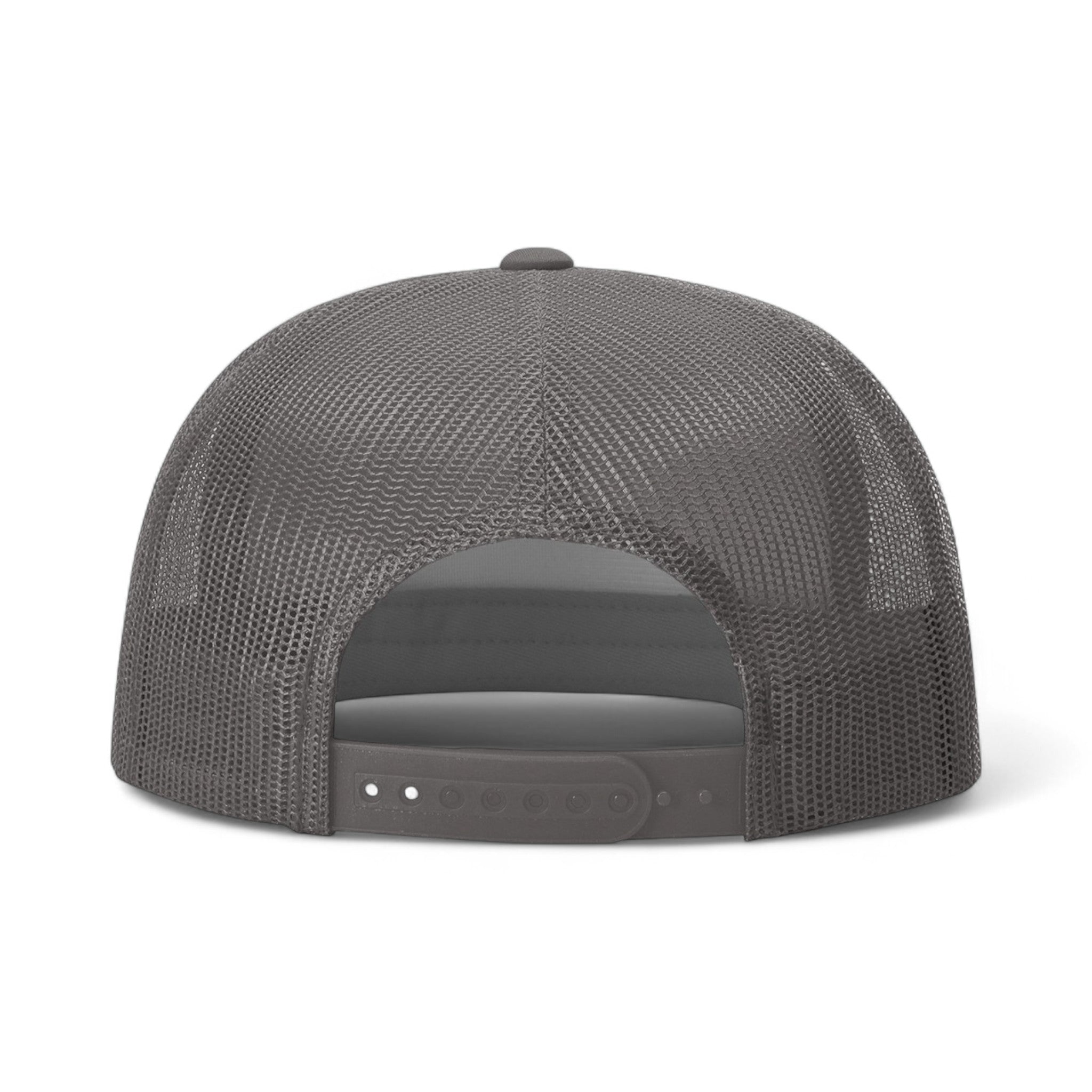 Back view of Richardson 113 custom hat in charcoal