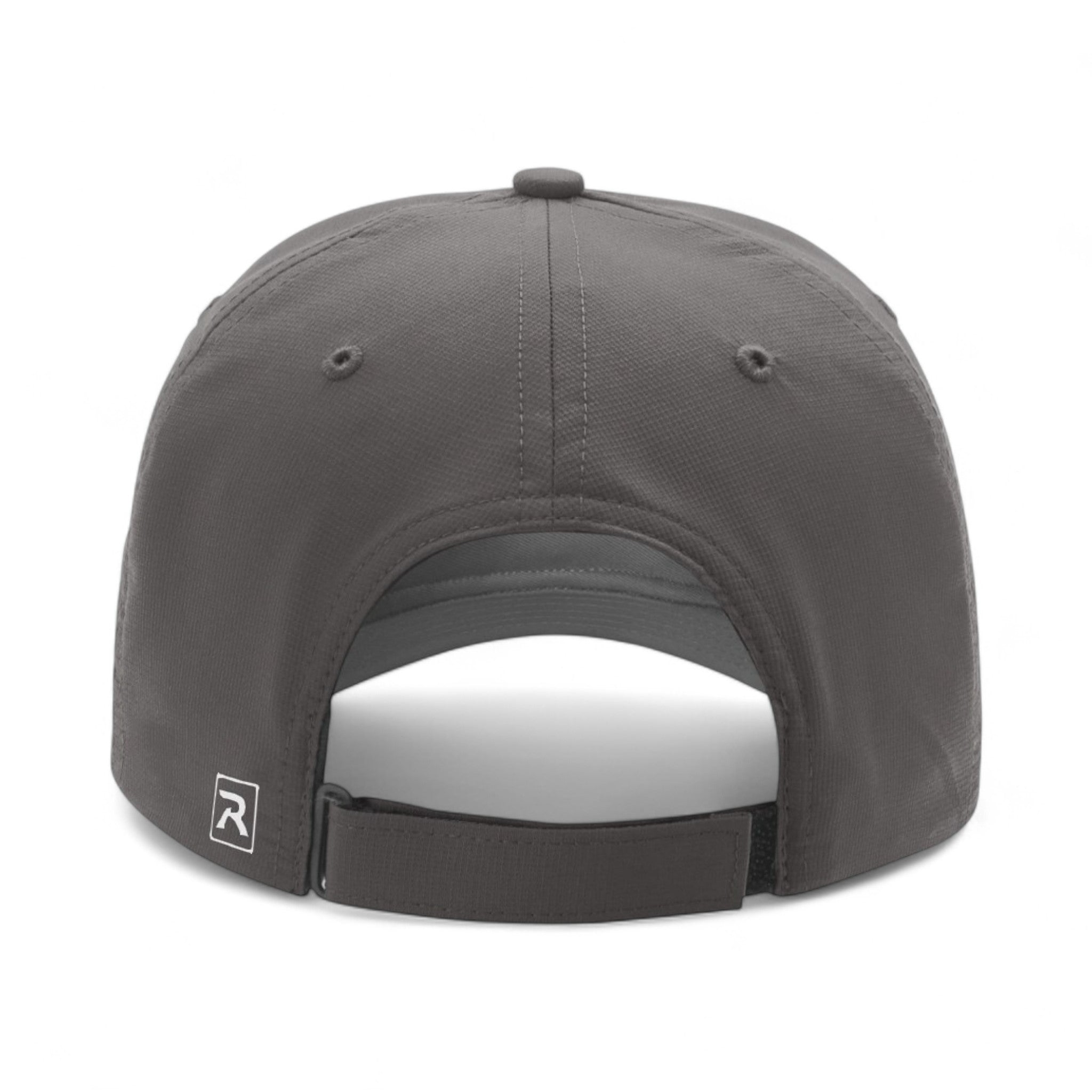 Back view of Richardson 225 custom hat in charcoal