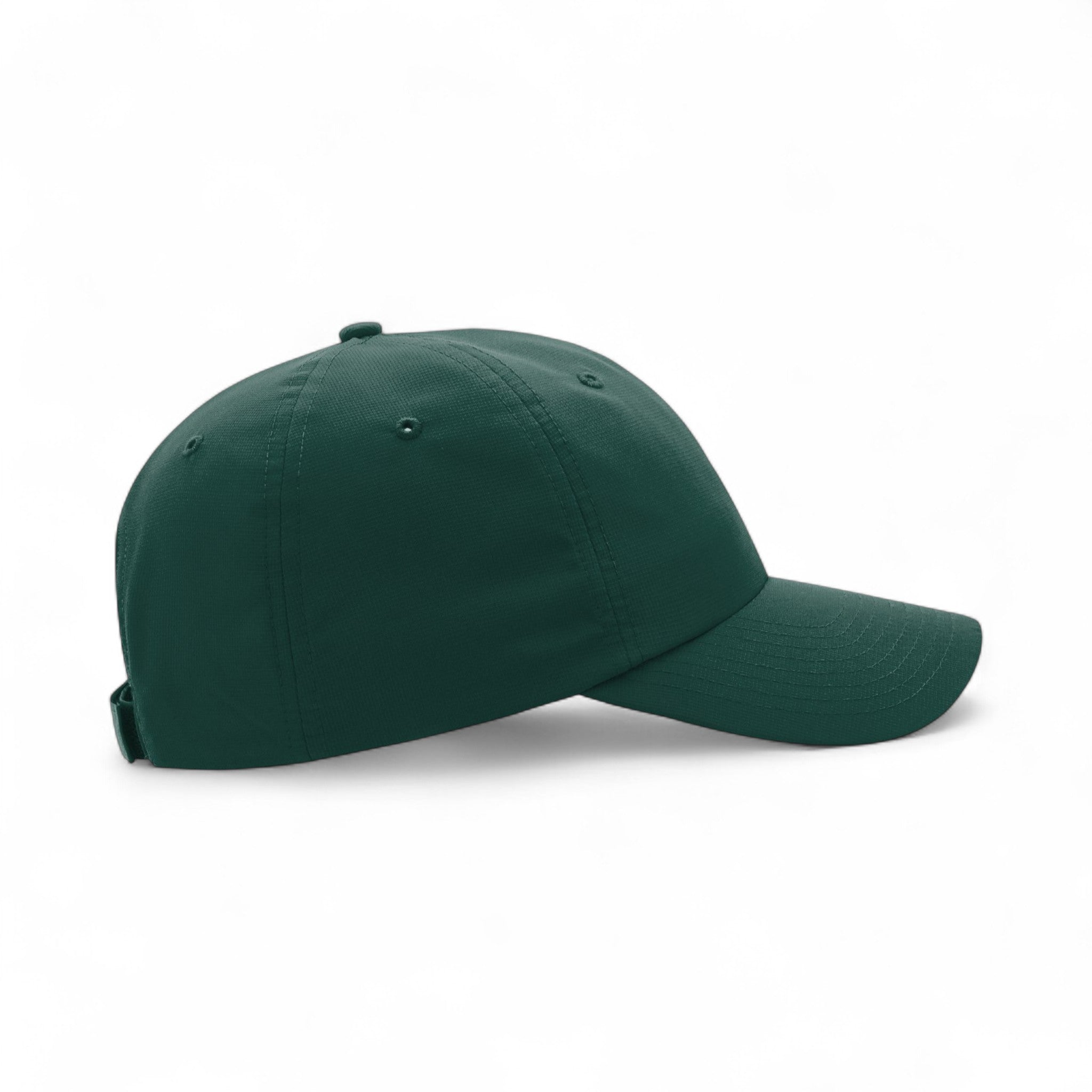 Right side view of Richardson 225 custom hat in dark green