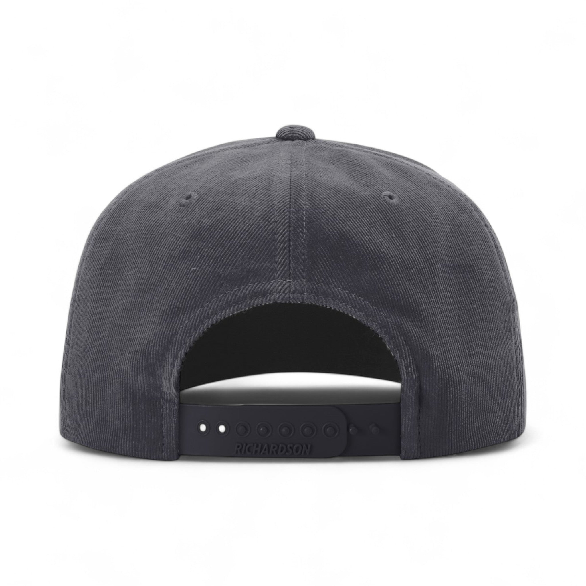 Back view of Richardson 253 custom hat in navy